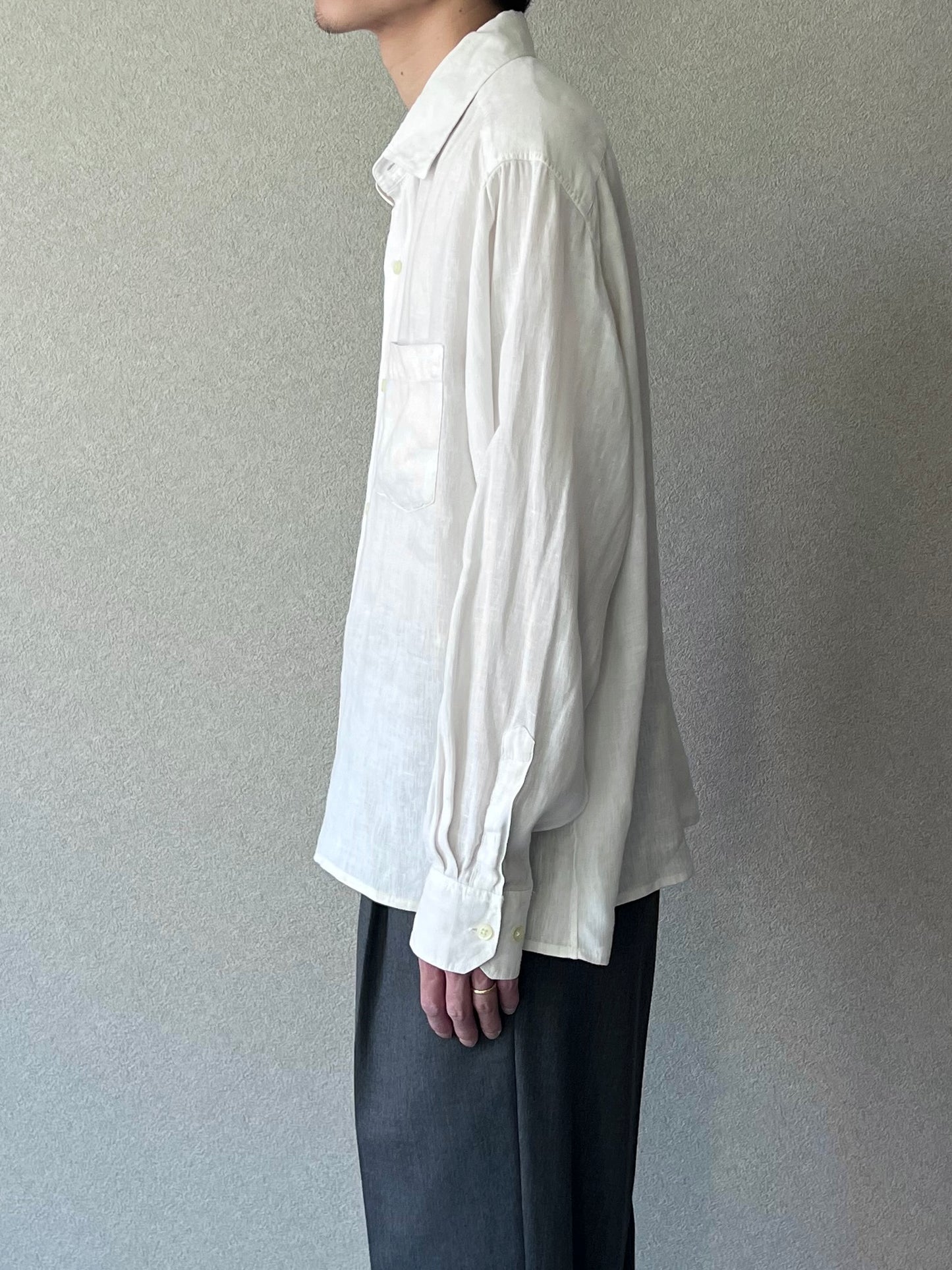 00's BANANA REPUBLIC linen shirt