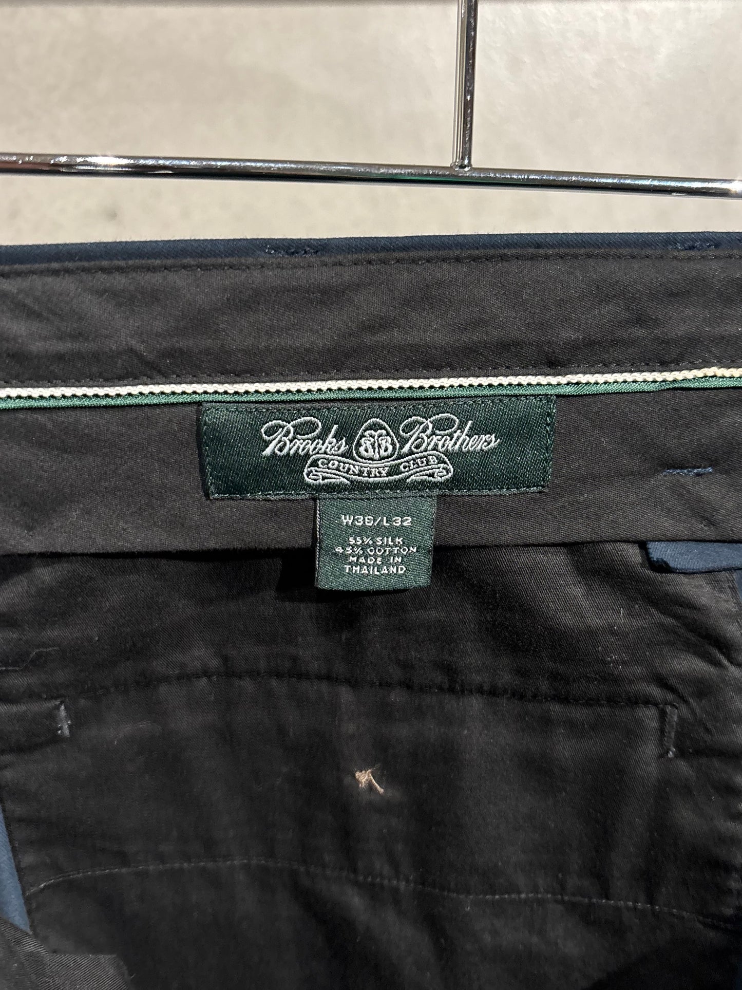 00's Brooks Brothers silk × cotton slacks