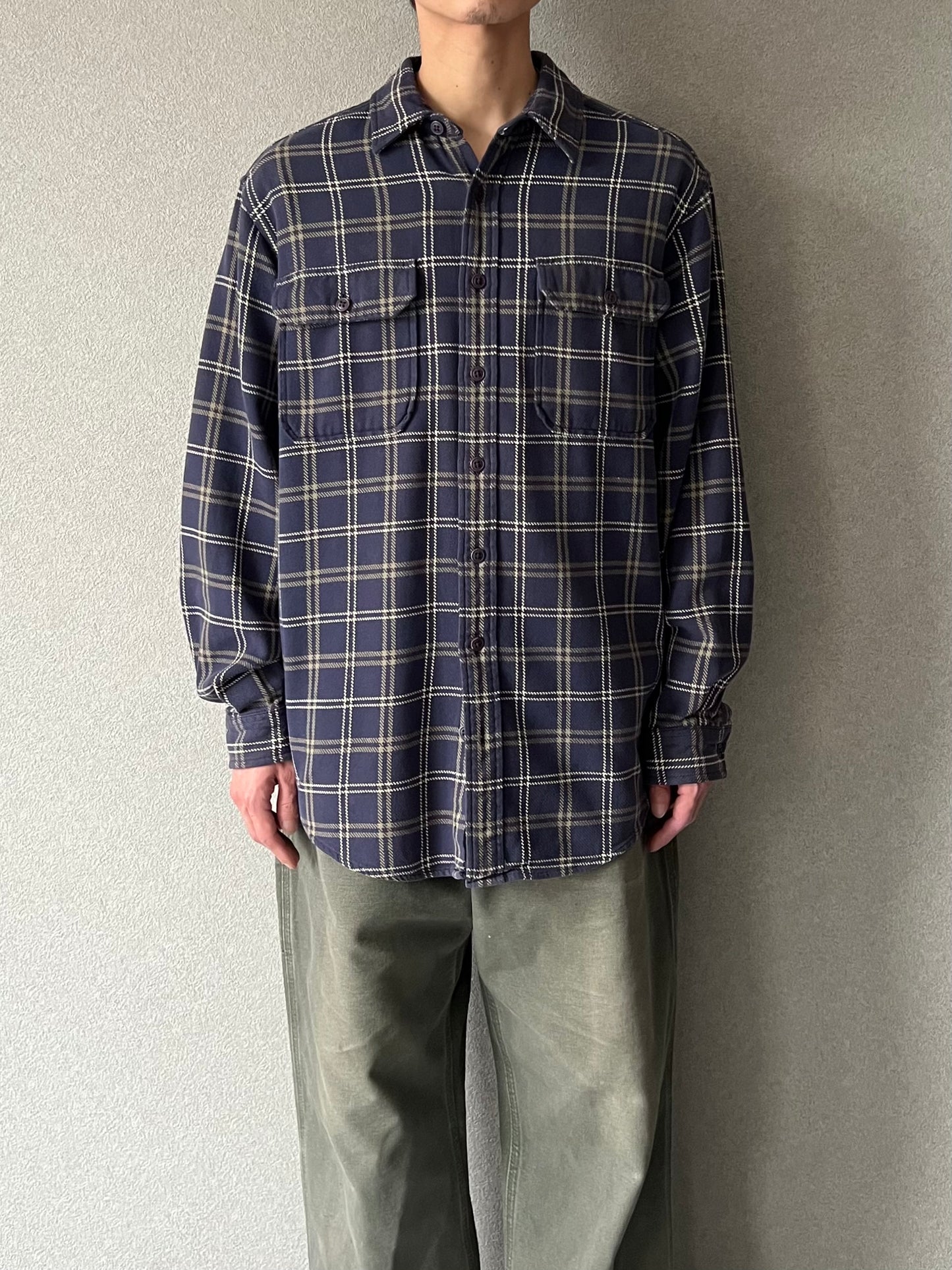 00's L.L.Bean flannel shirt
