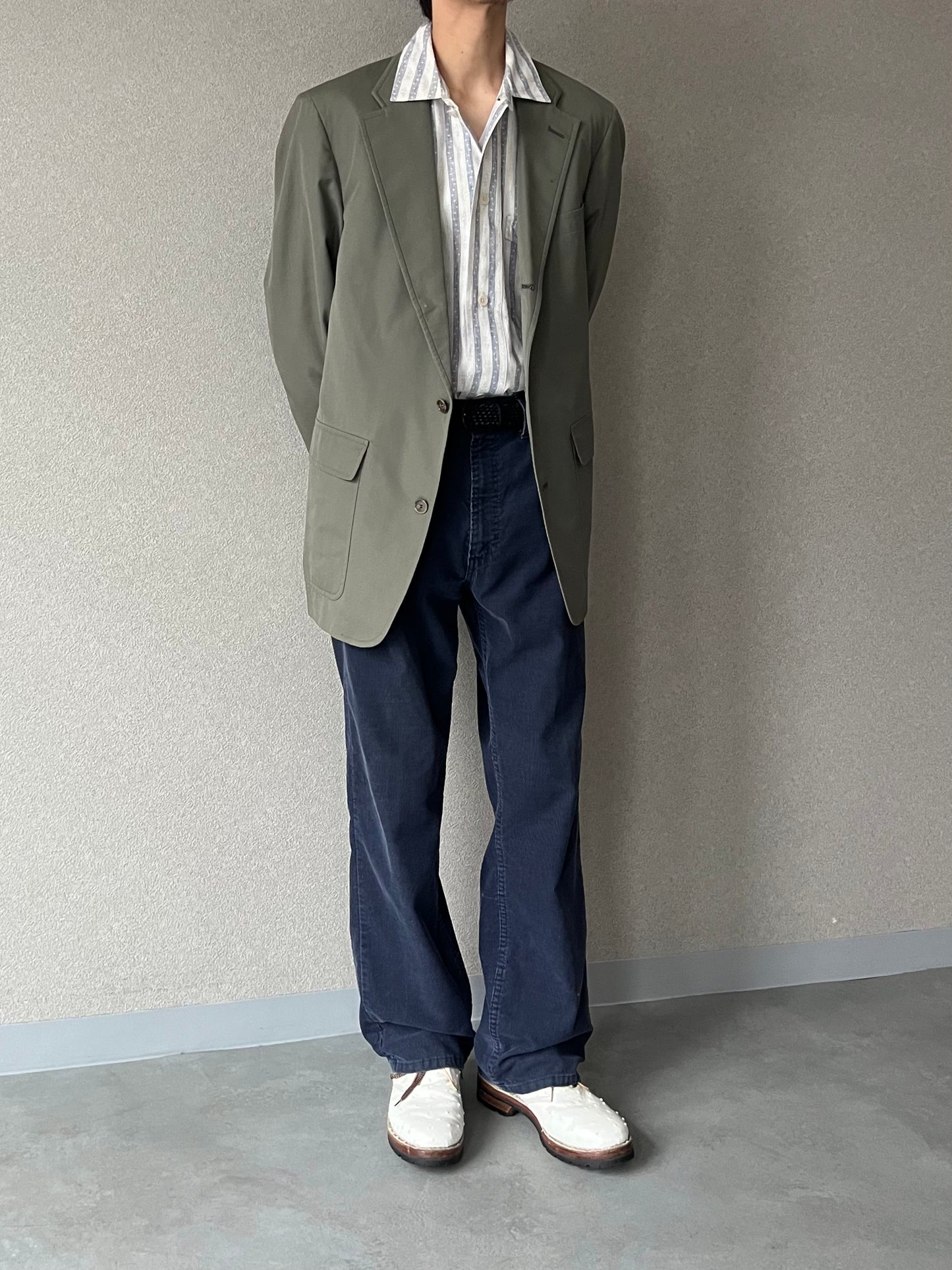 70's BROOKS BROTHERS tailored jacket "MADE in USA"