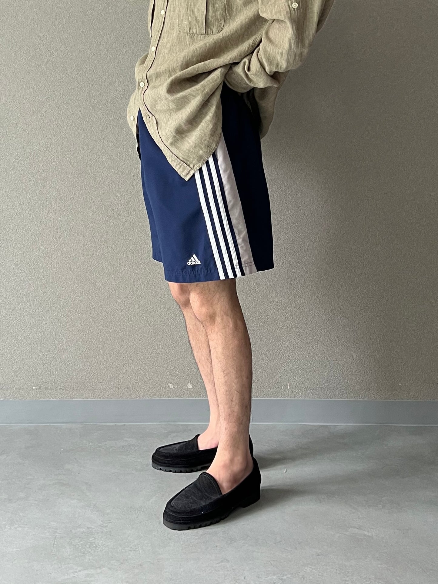 00's adidas nylon shorts