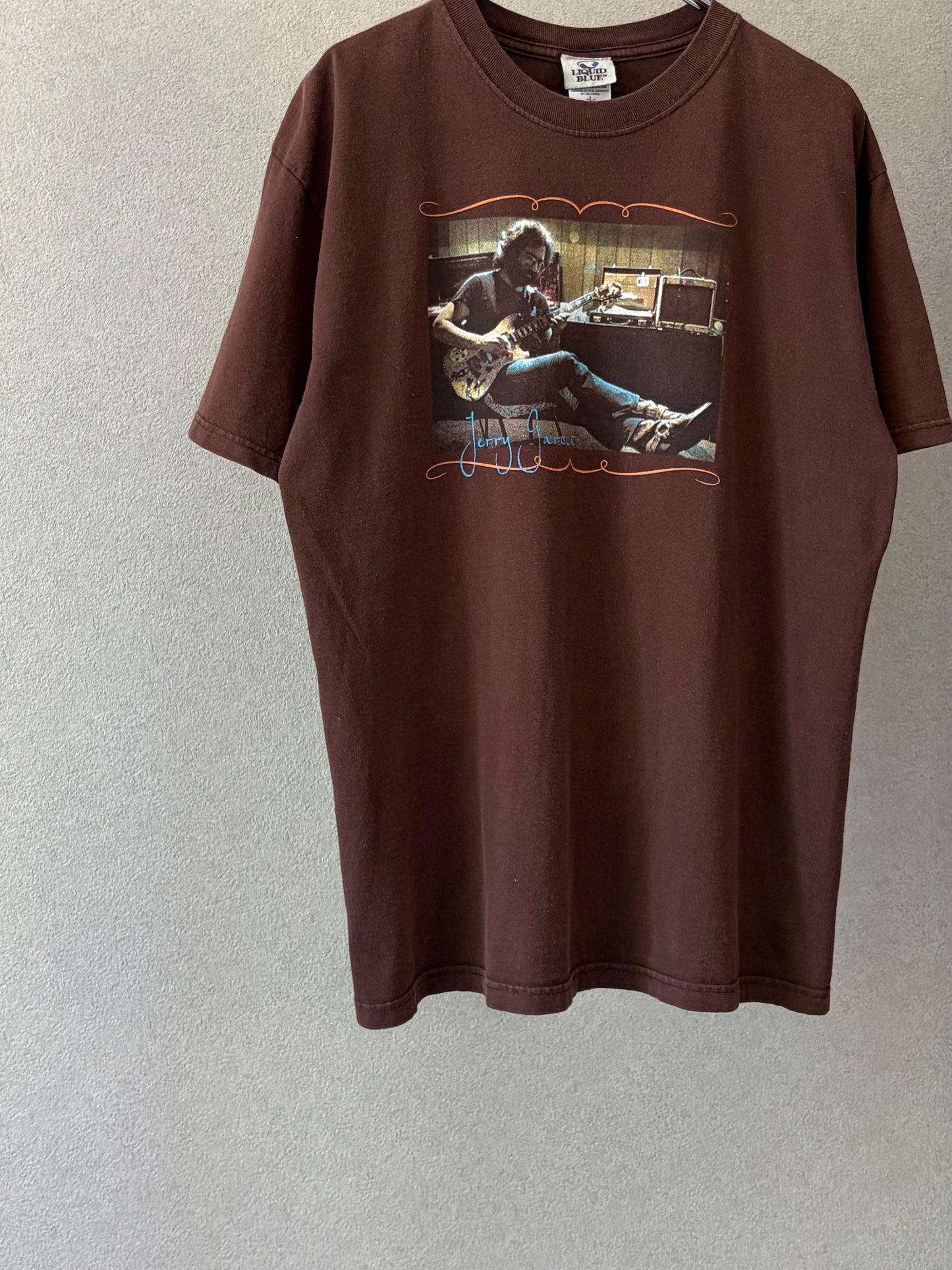 00's JERRY GARCIA x LIQUID BLUE t-shirt