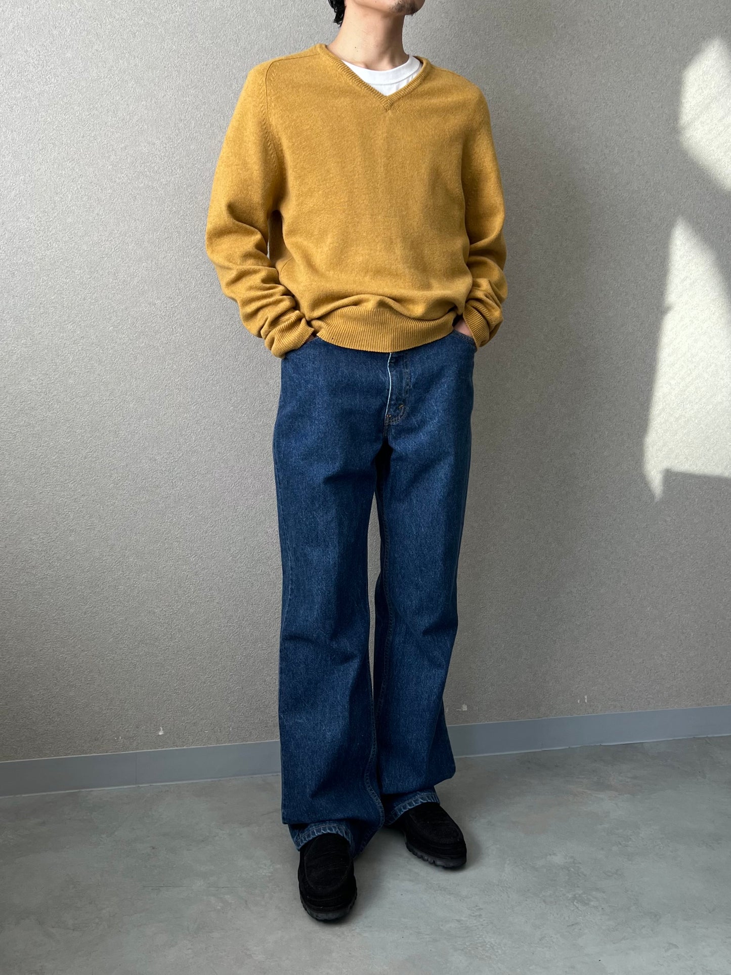 70's Alan Paine wool knit sweater “Made in ENGLAND”