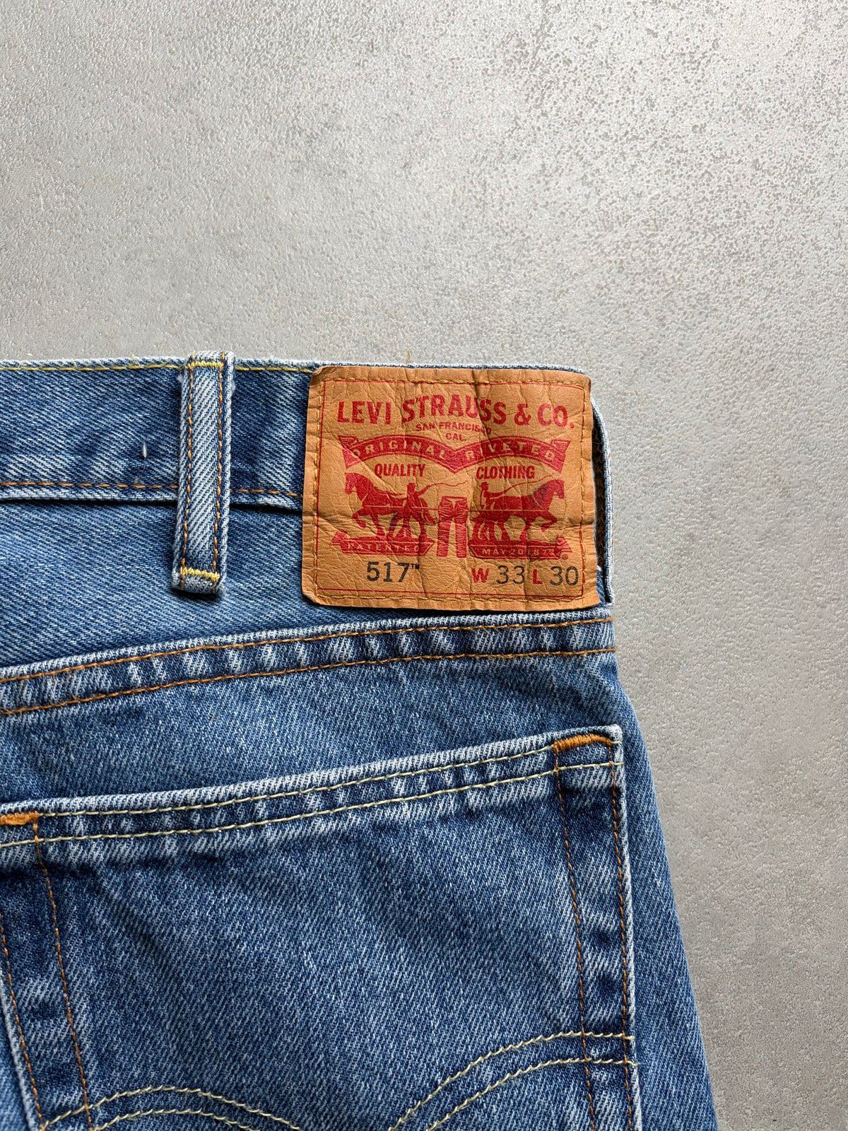 00's Levi's 517 denim pants