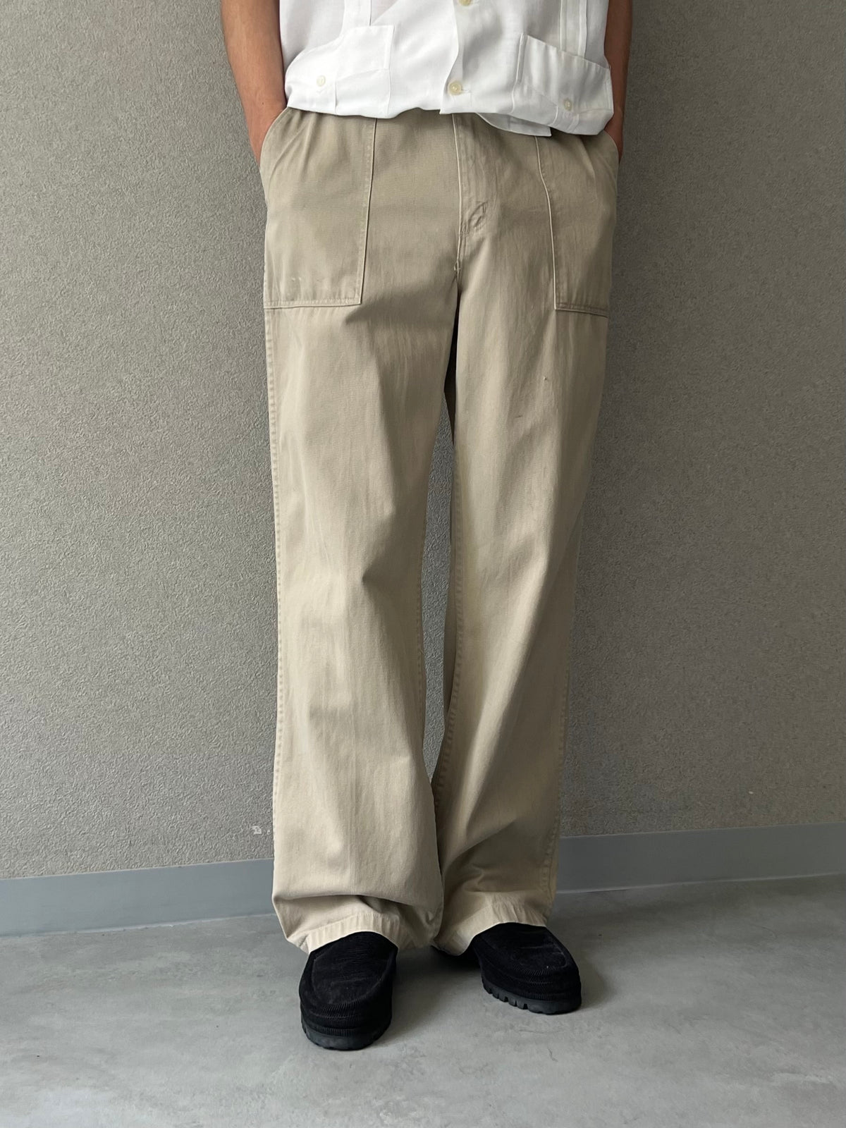 80's BANANA REPUBLIC utility type cotton pants "Made in USA"