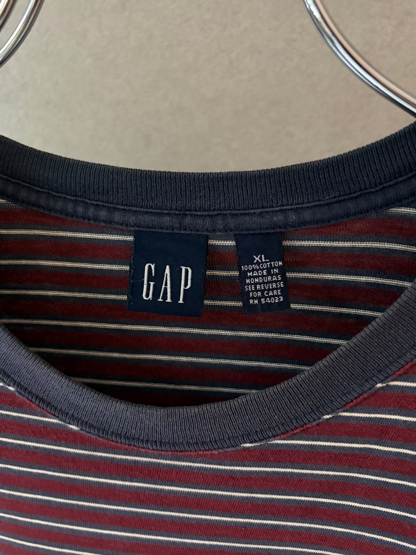 00's GAP border t-shirt