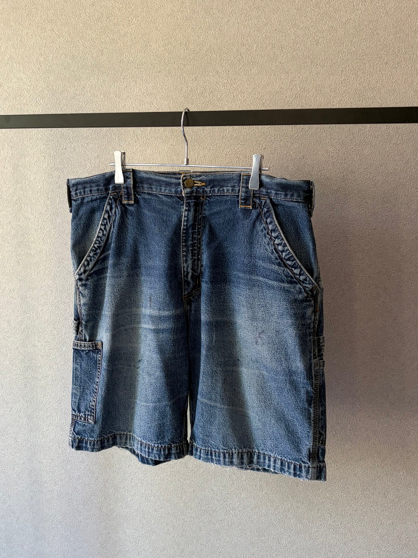 90's carhartt denim painter shorts