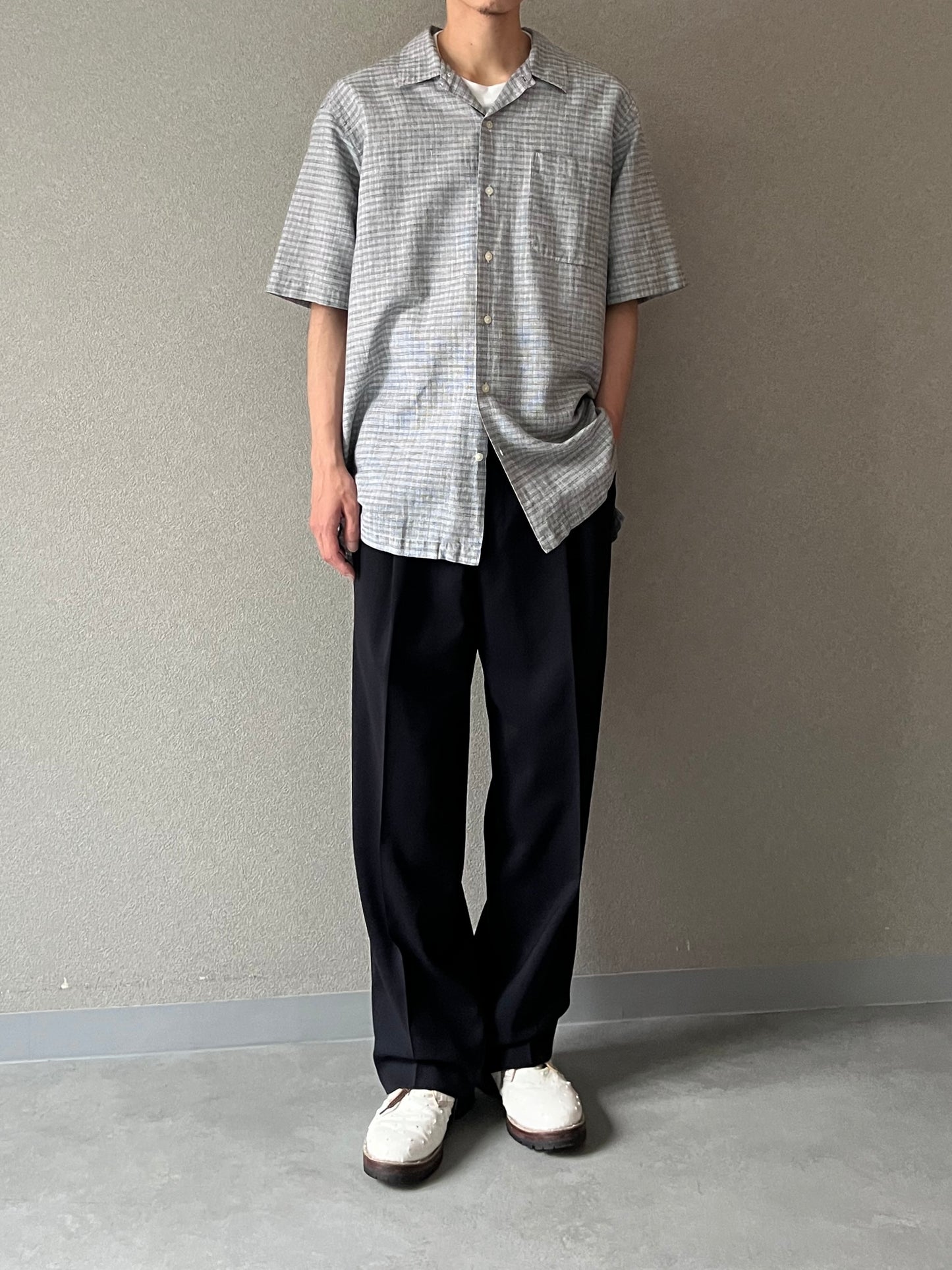 90's POLO GOLF open collar shirt