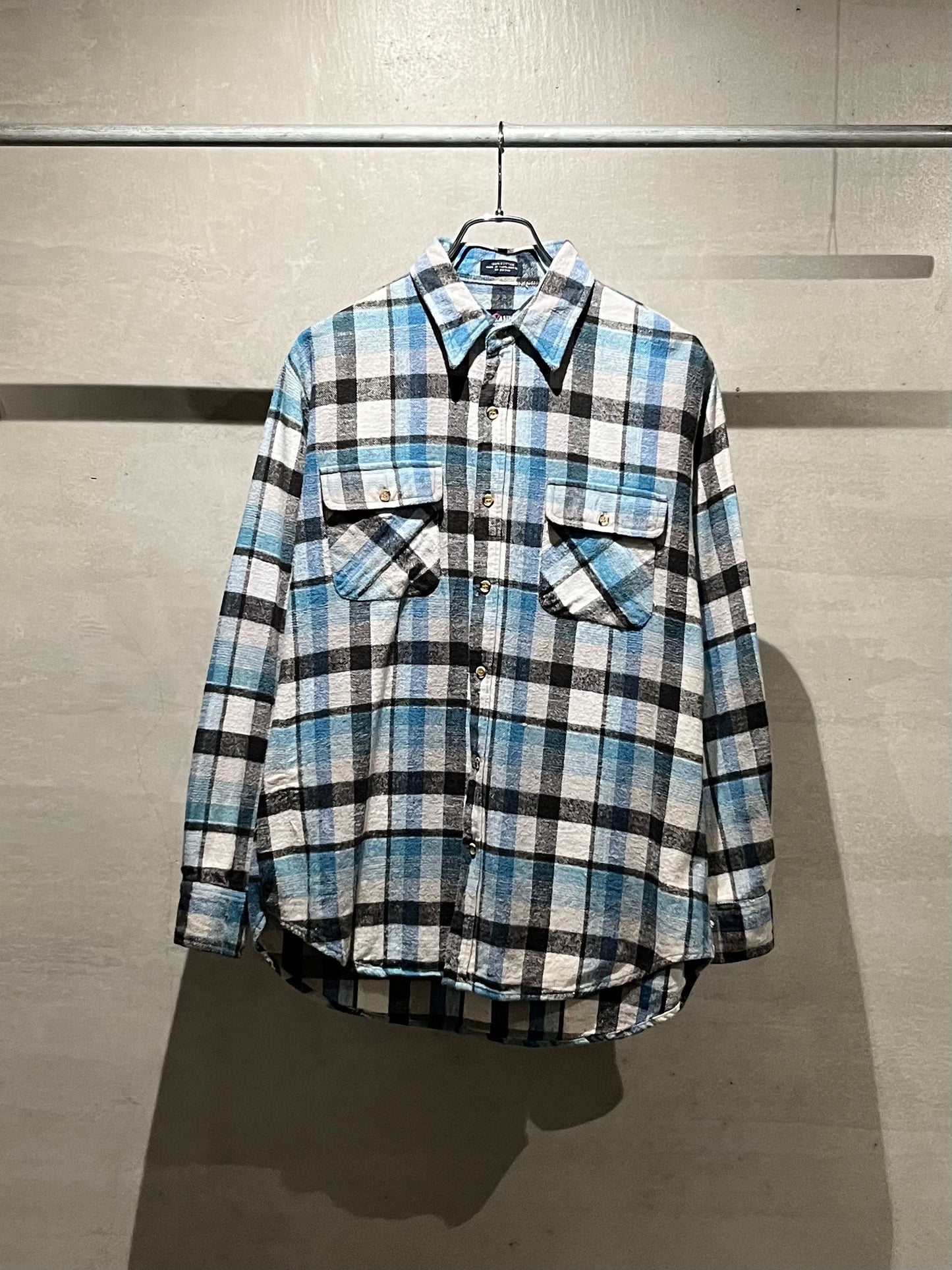 80's BIG YANK flannel shirt