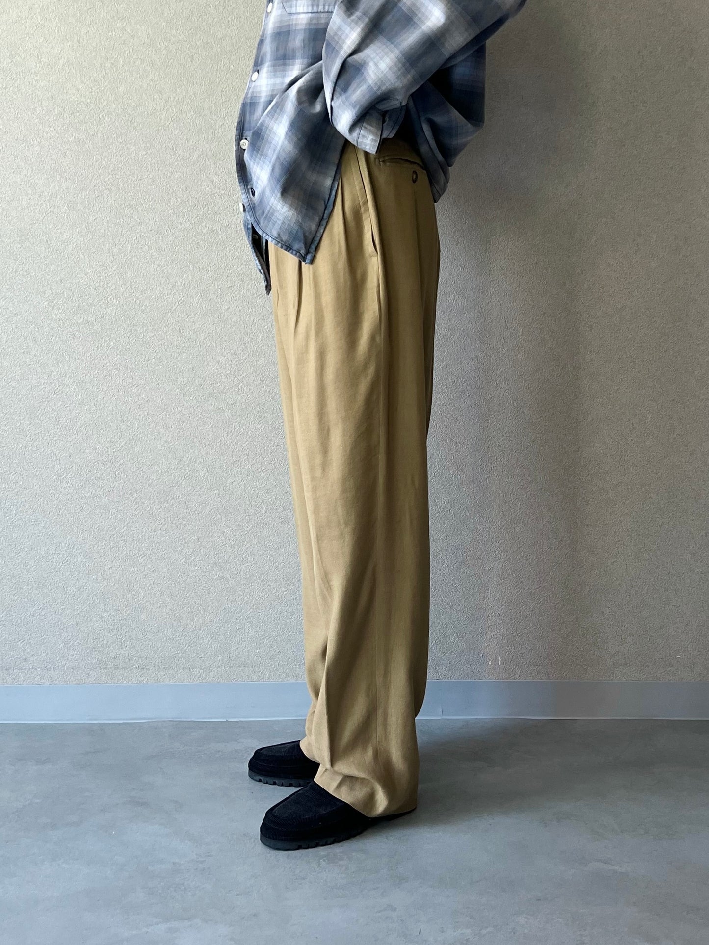 90's Calvin Klein linen slacks