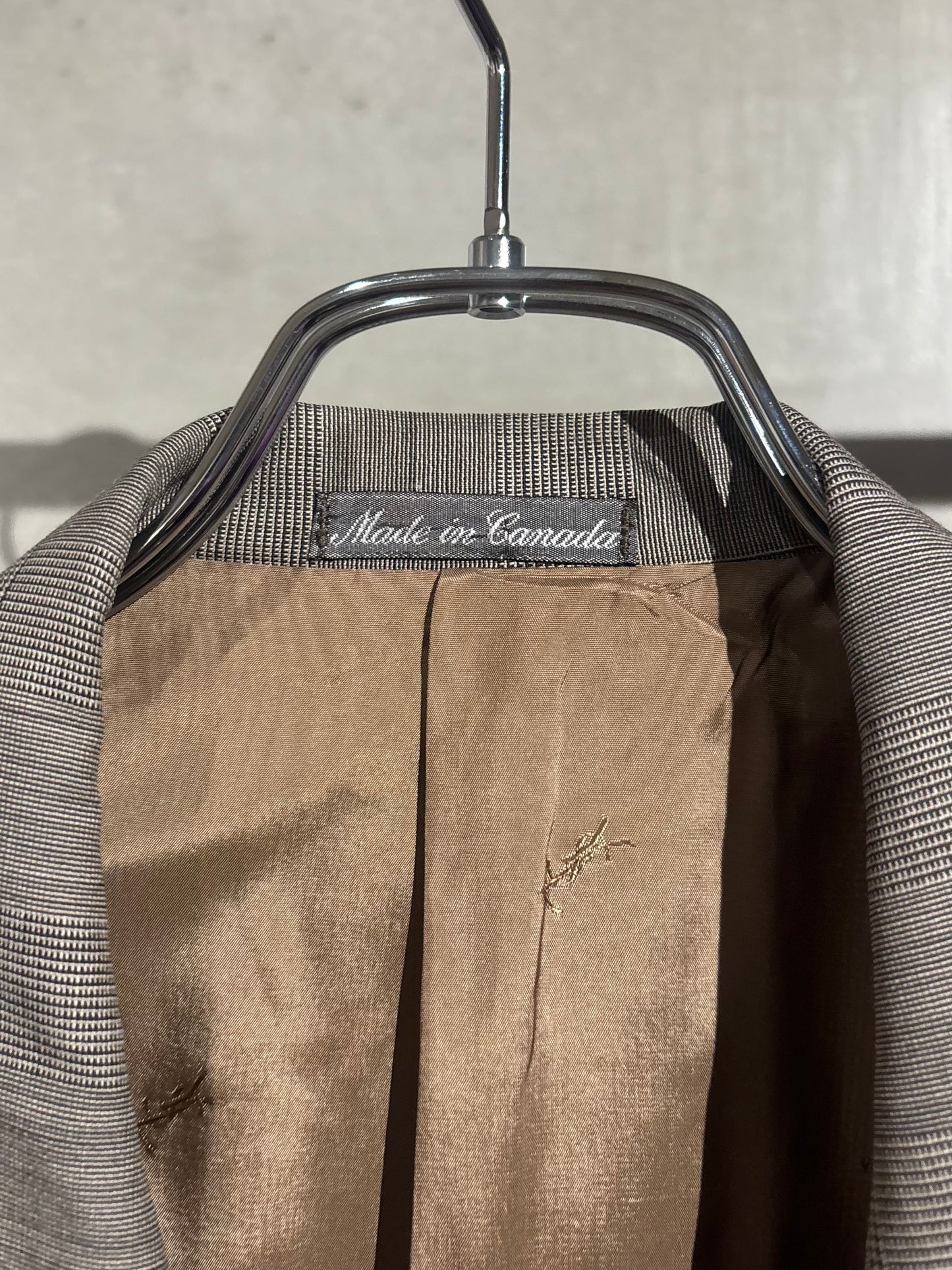 80's Yves Saint Laurent × Dillard's tailored jacket “Made in CANADA”