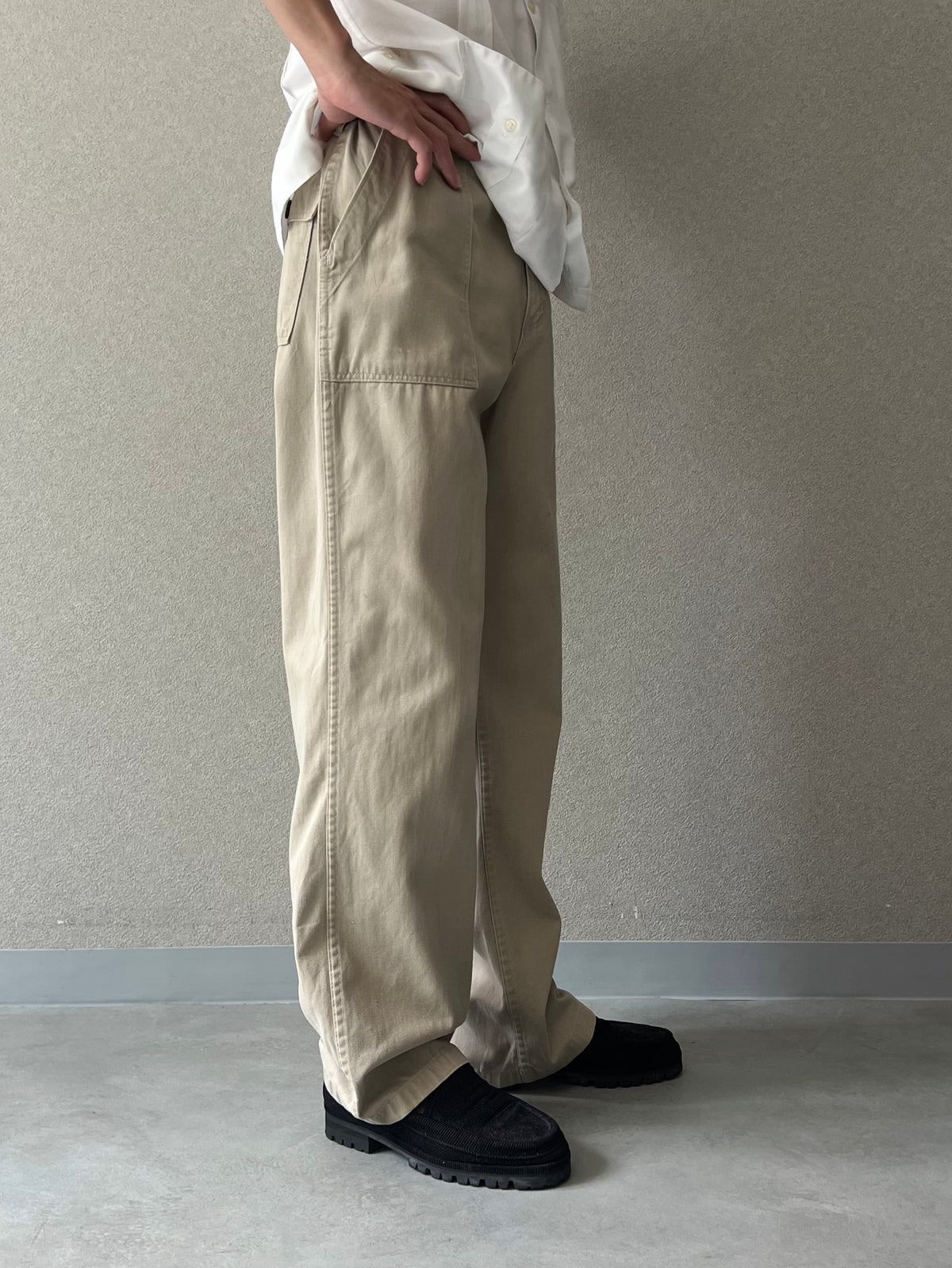 80's BANANA REPUBLIC utility type cotton pants "Made in USA"