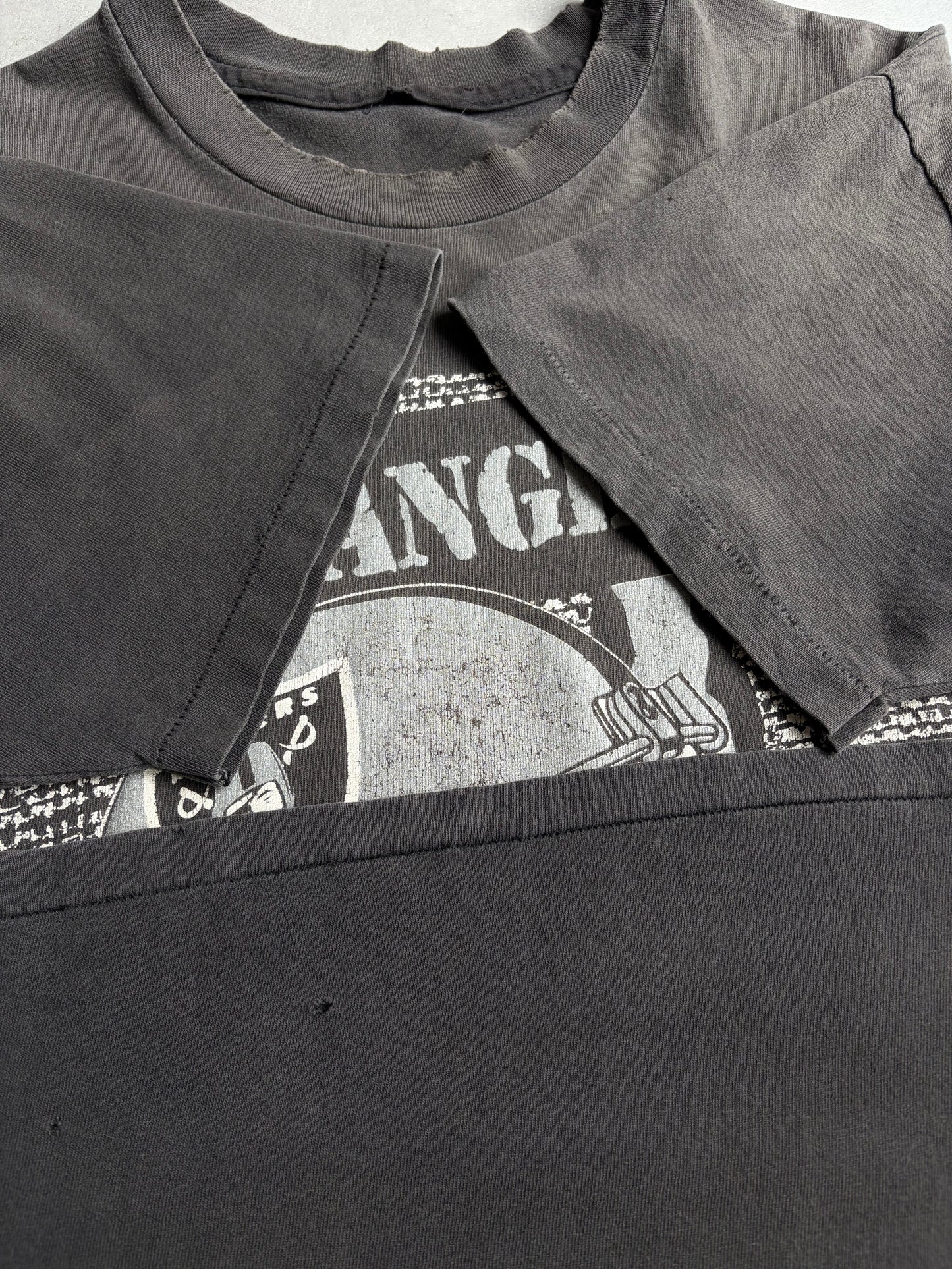 90's LOS ANGELES RAIDERS printed t-shirt