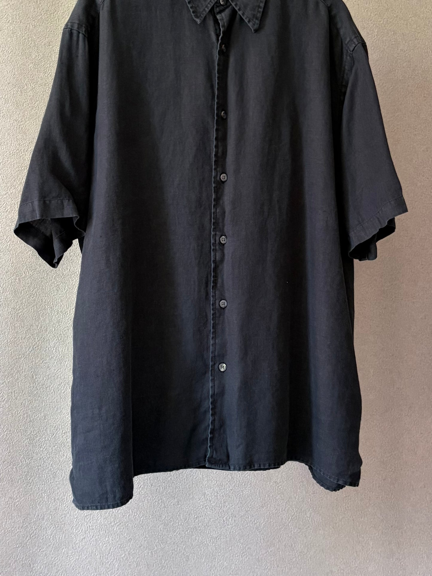 00's Eddie Bauer S/S linen shirt