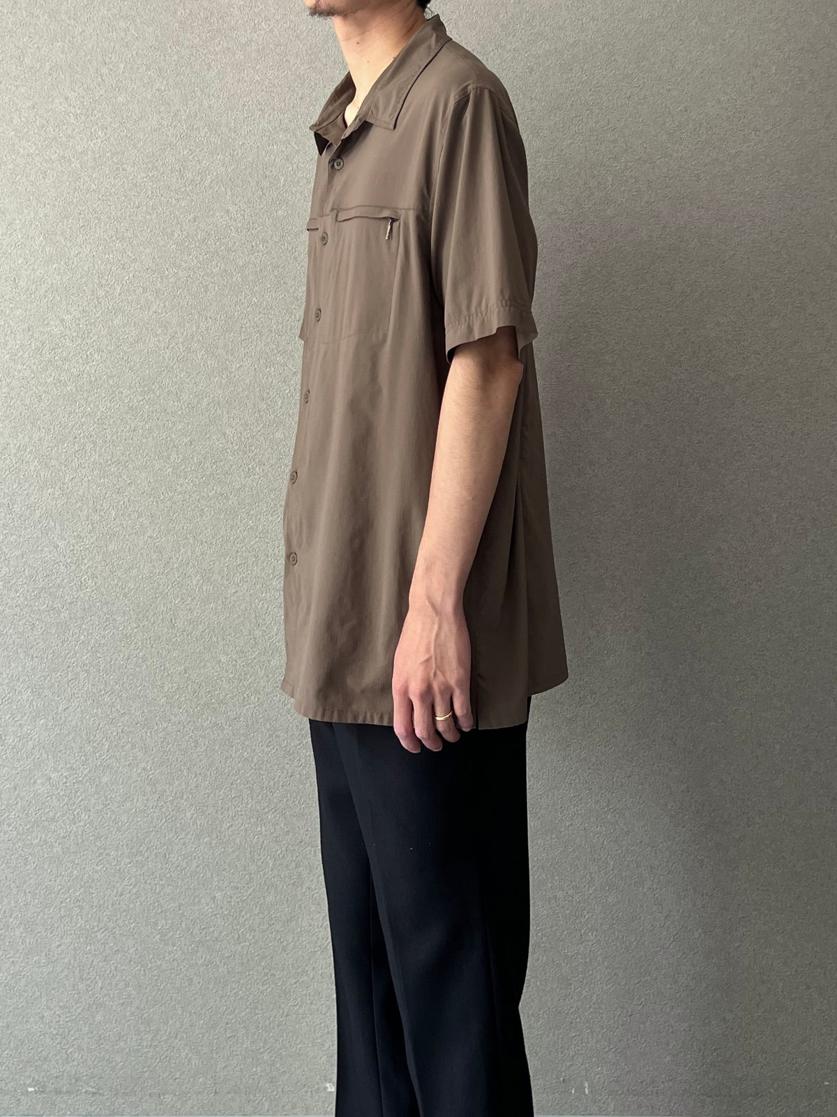 00's NIKE ACG nylon utility shirt