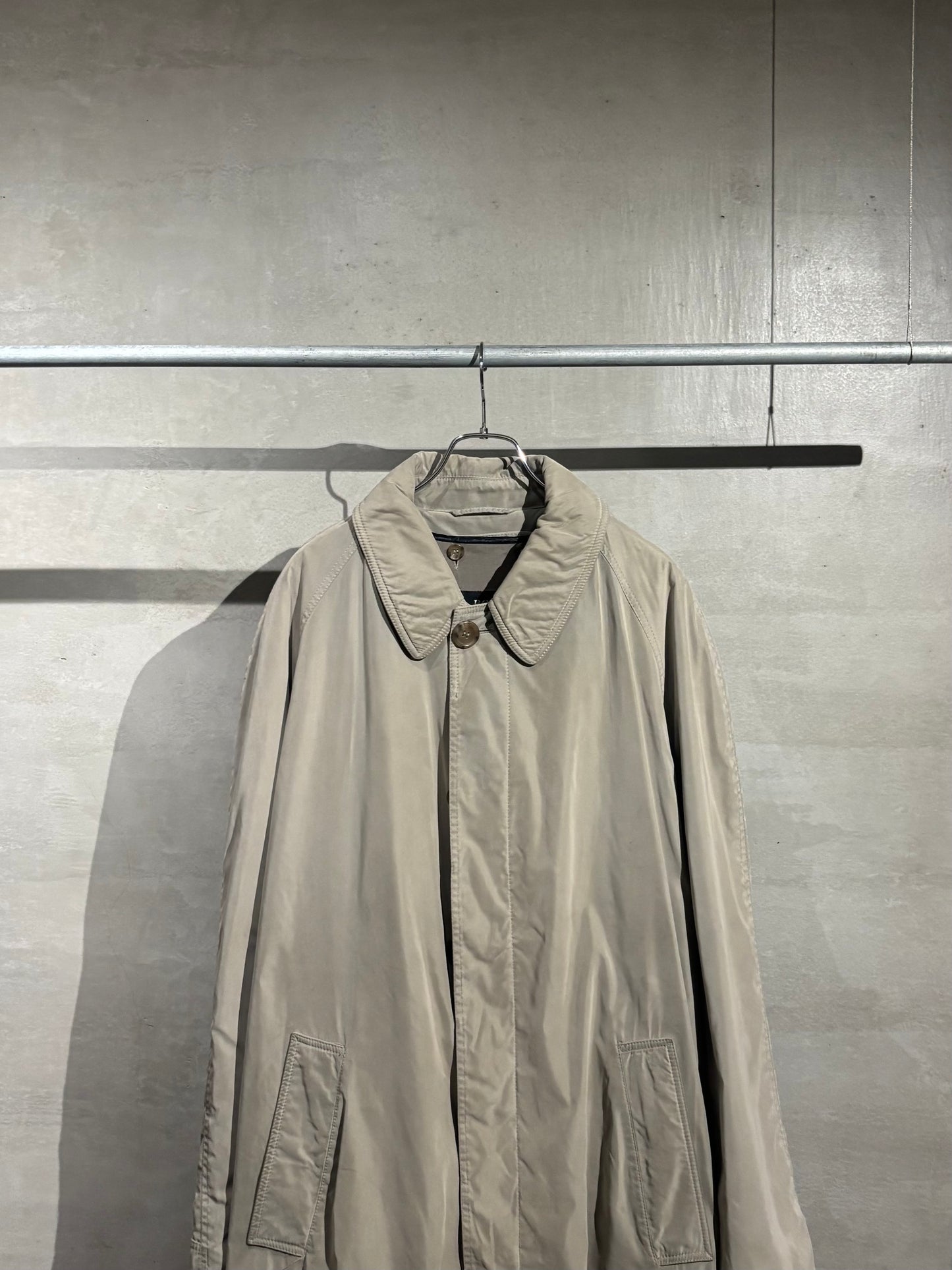 90's HUGO BOSS balmacaan coat
