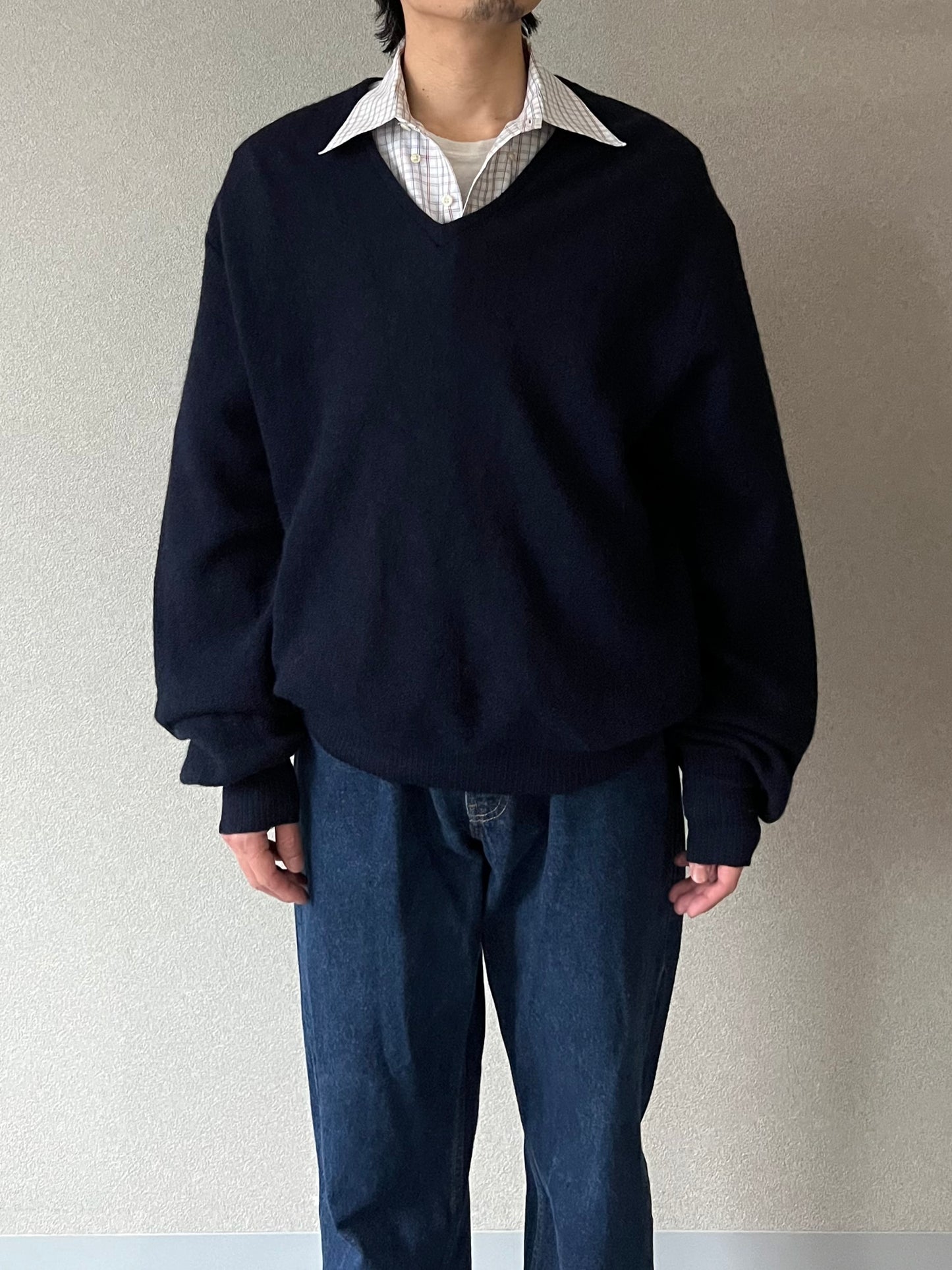 70's Arnold Palmer alpaca knit sweater