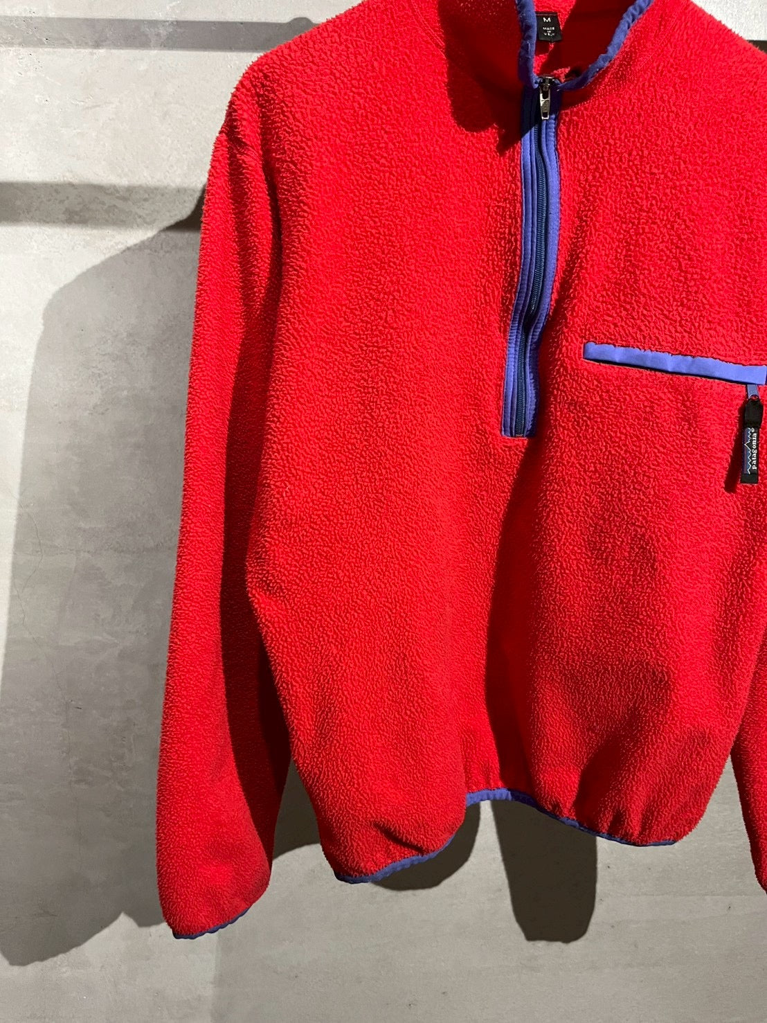 90's patagonia fleece pullover “Made in USA”