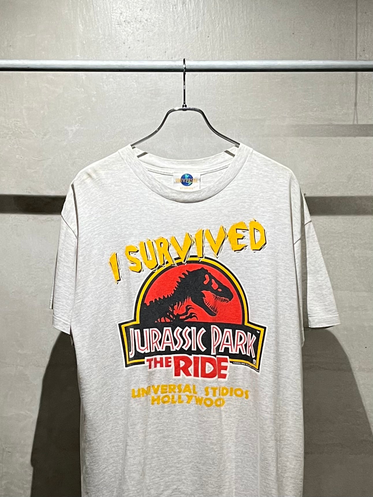 90's JURASSIC PARK printed t-shirt "Made in USA"