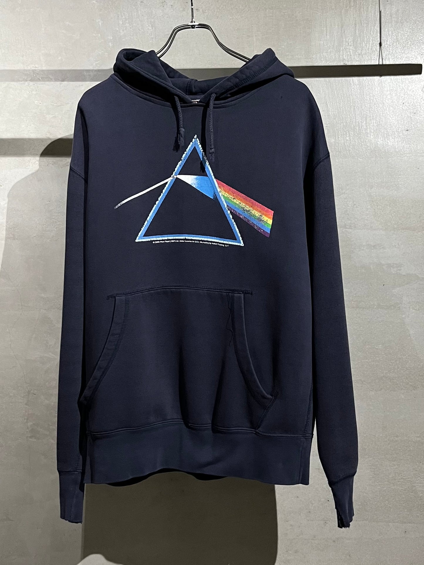 00's PINK FLOYD printed sweat hoodie