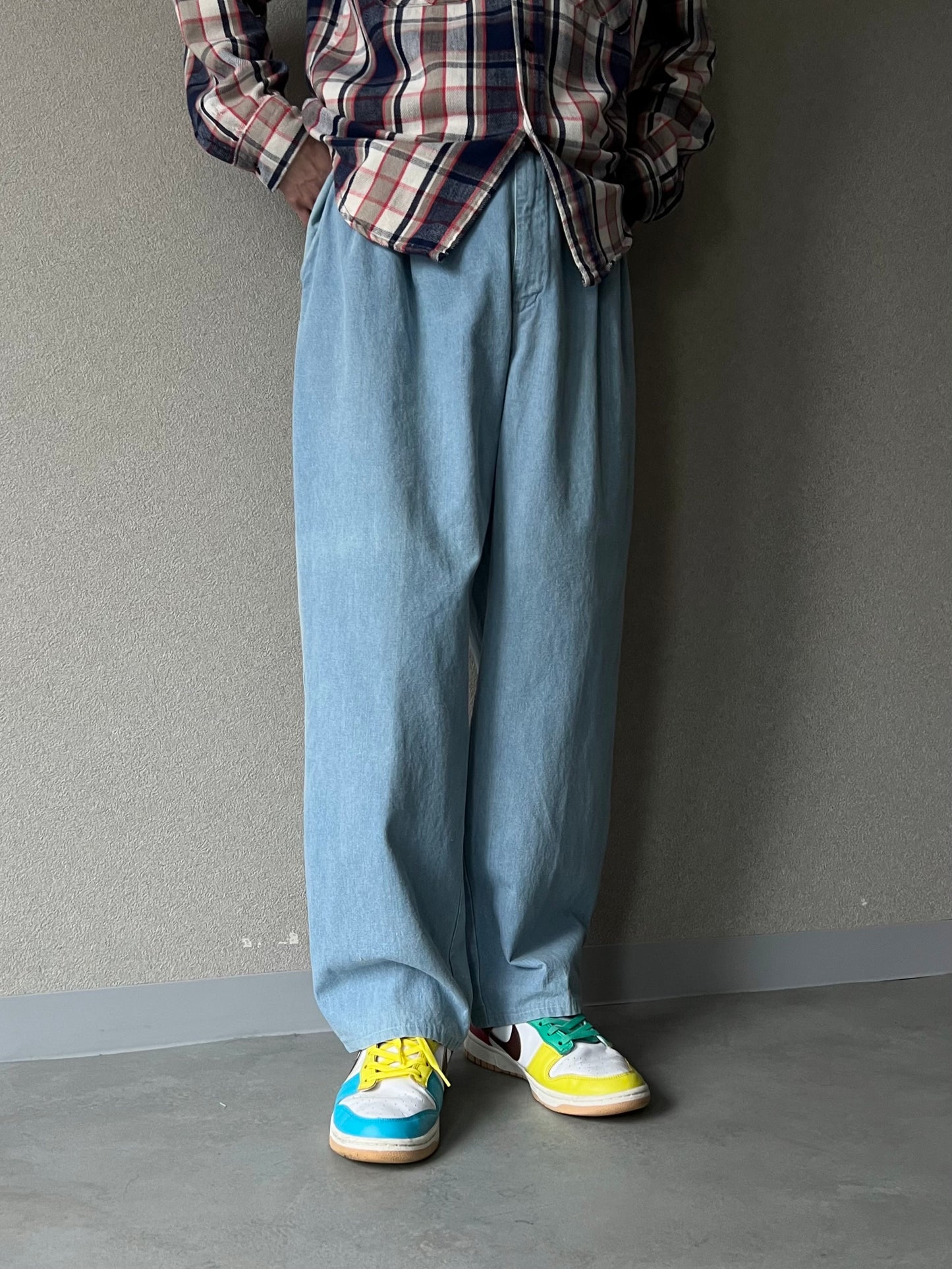 90's DOCKERS chambray pants