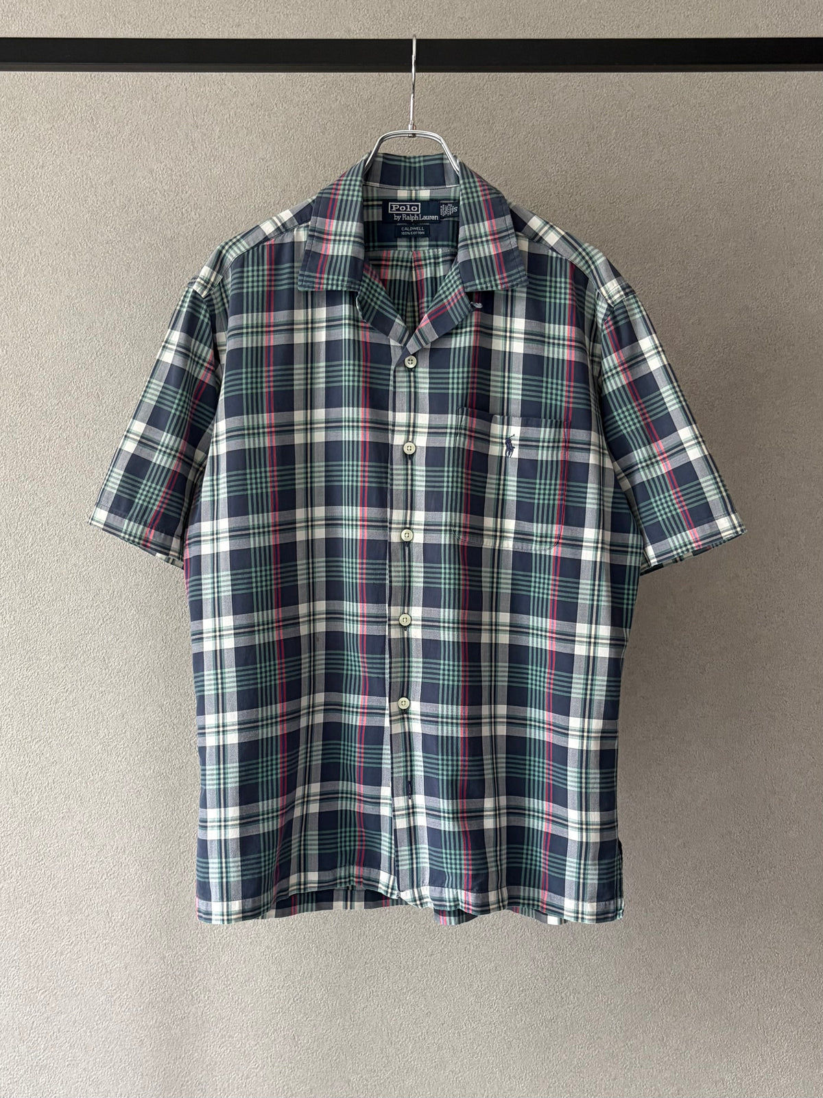 90's Polo Ralph Lauren open collar shirt “CALDWELL”