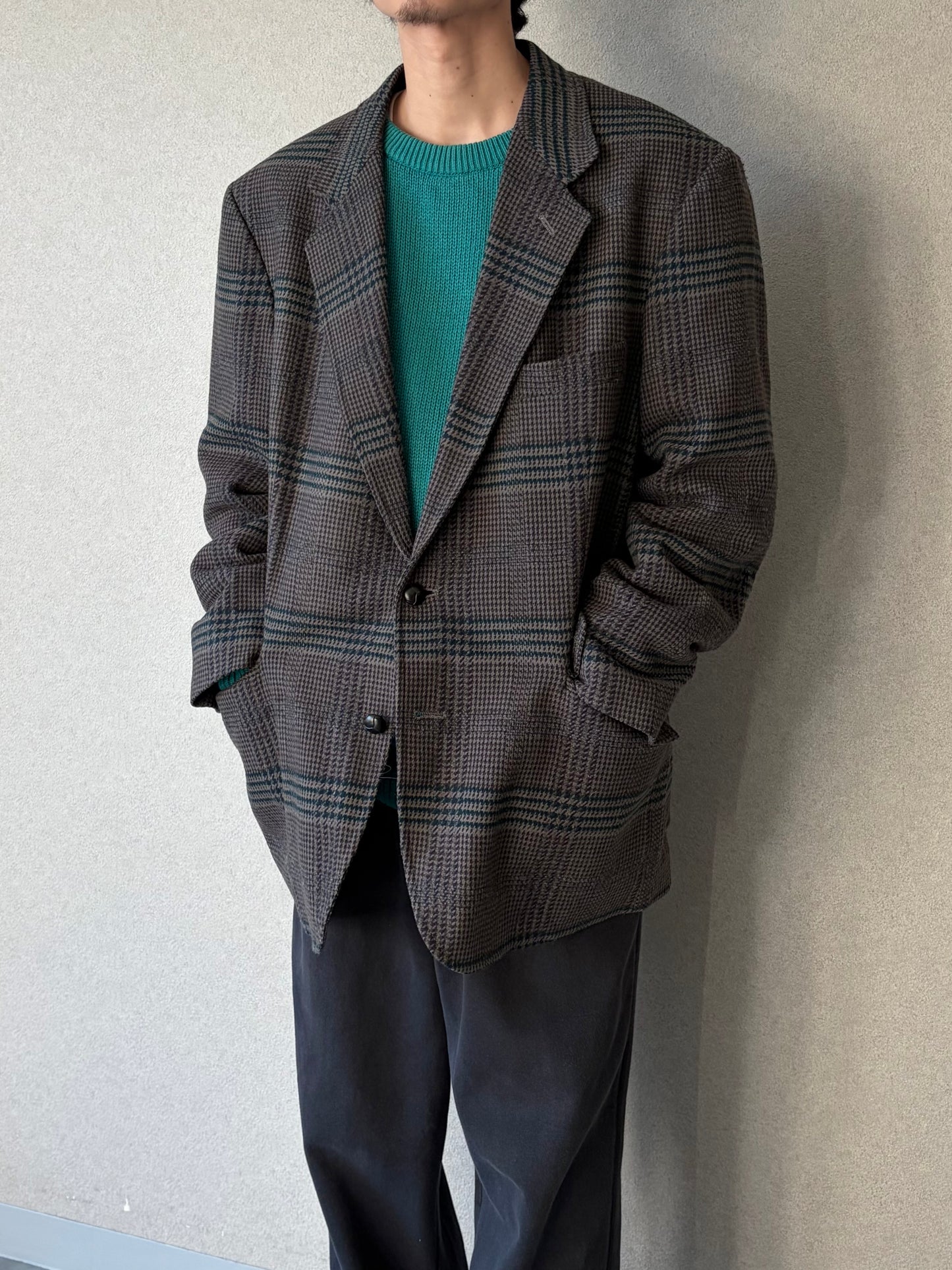 80's PENDLETON wool tailored jacket "Made in USA"