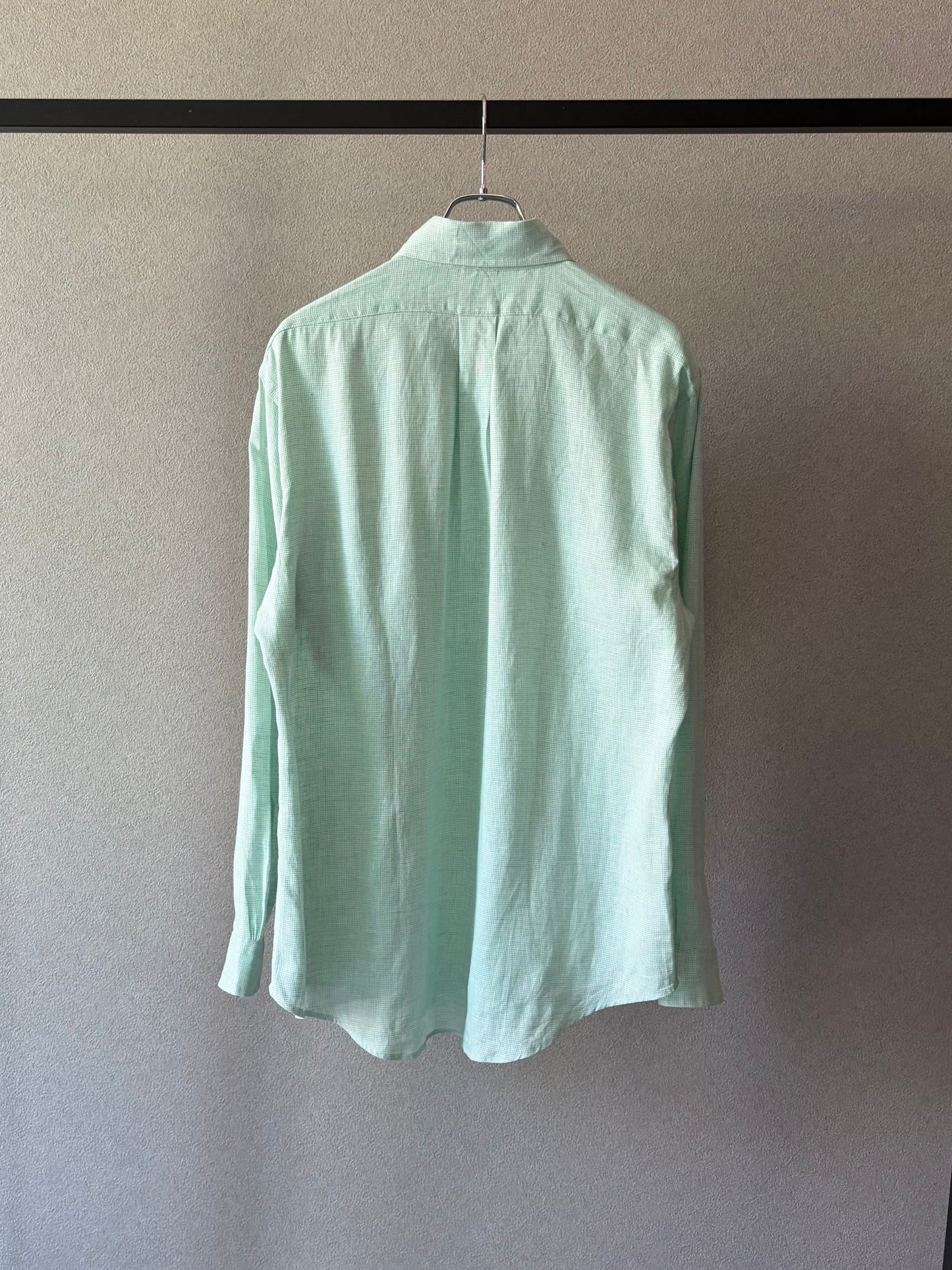 00's Brooks Brothers linen BD shirt