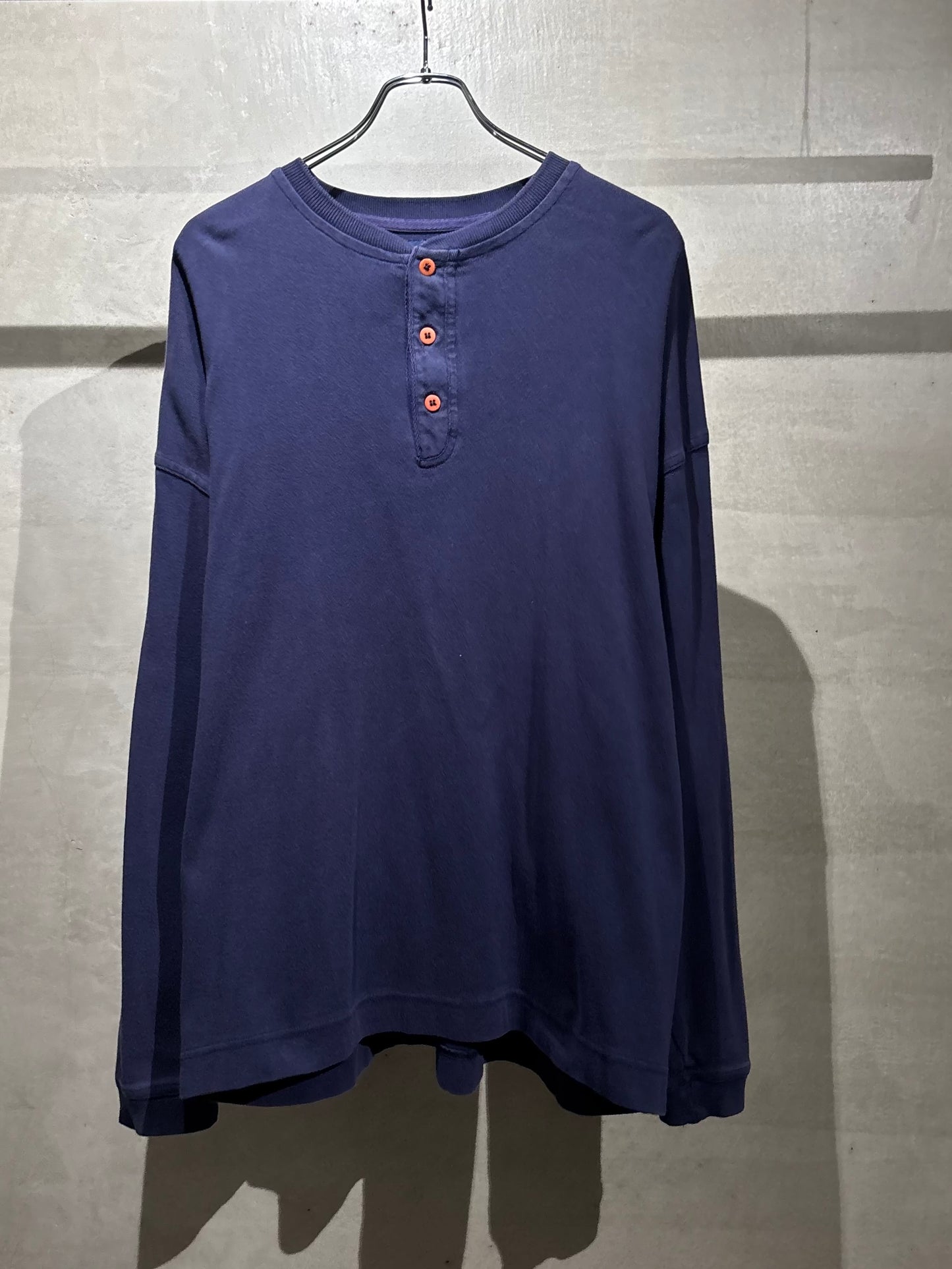 90's GAP henry neck  L/S t-shirt