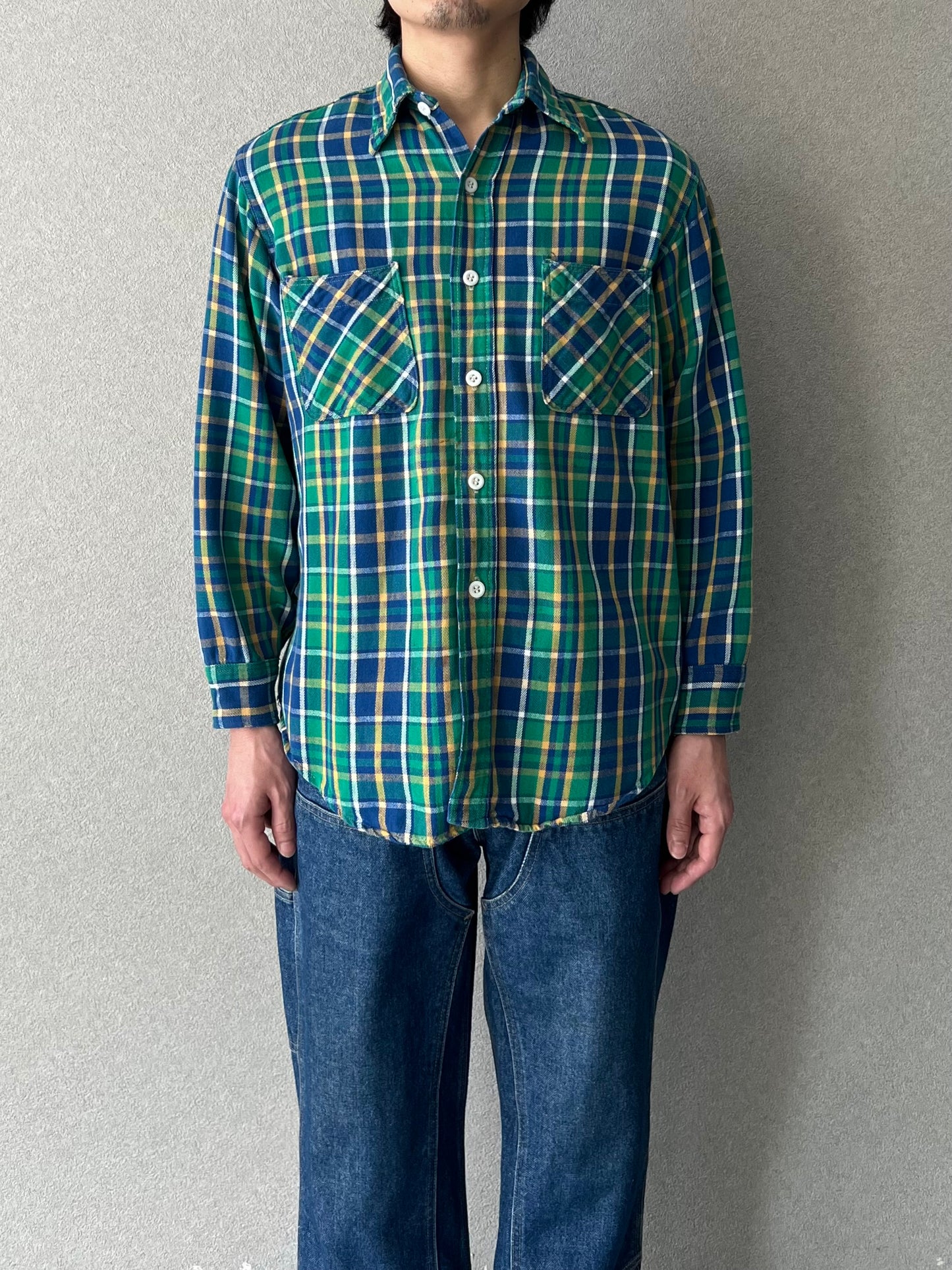 70's BIG MAC flannel shirt
