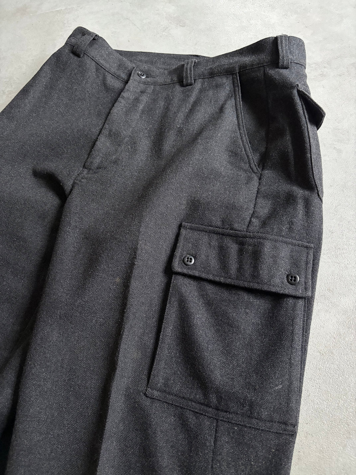 00's GAP wool flannel cargo pants