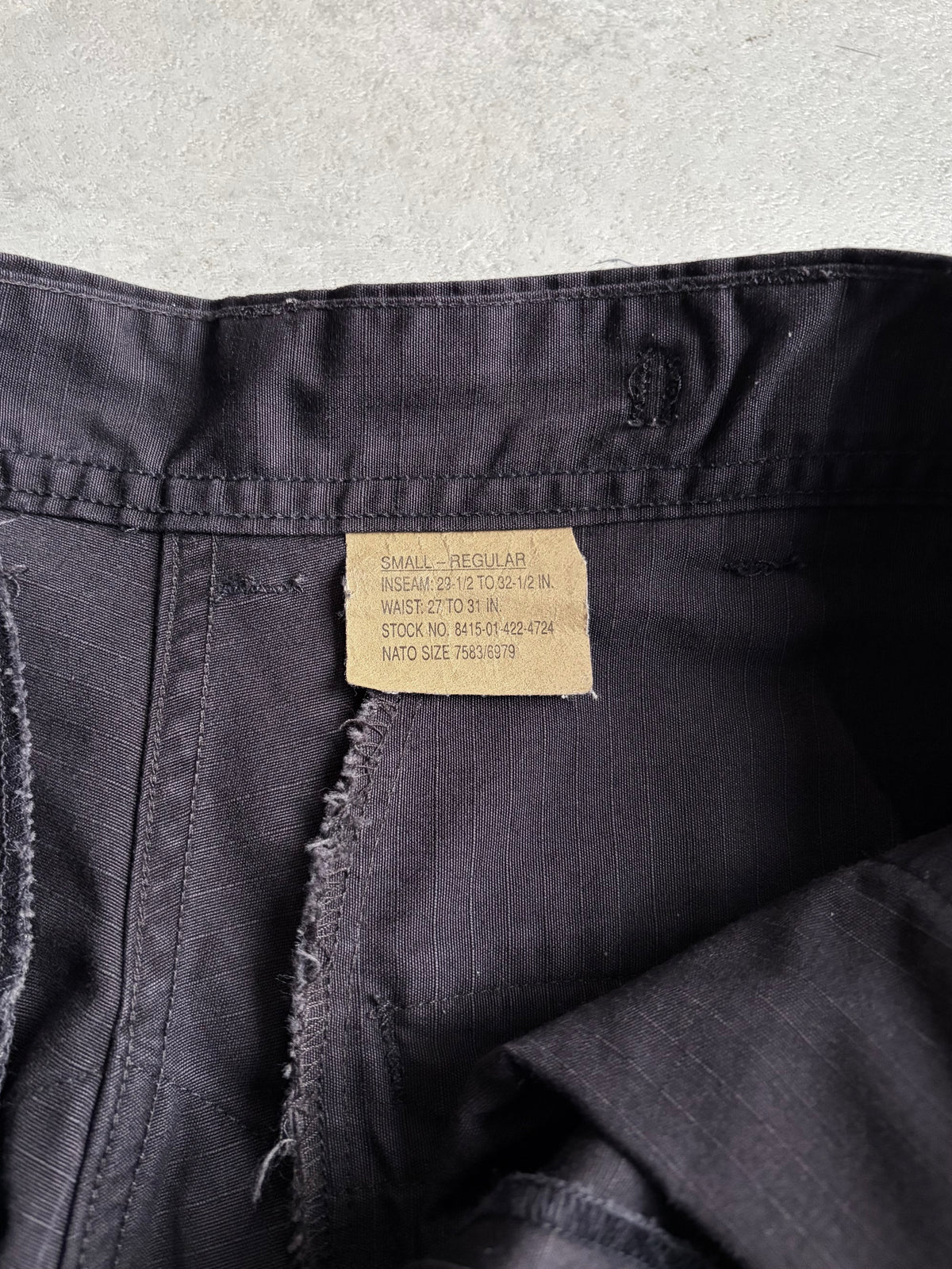 90's US.ARMY BLACK357 cargo pants “Made in USA”