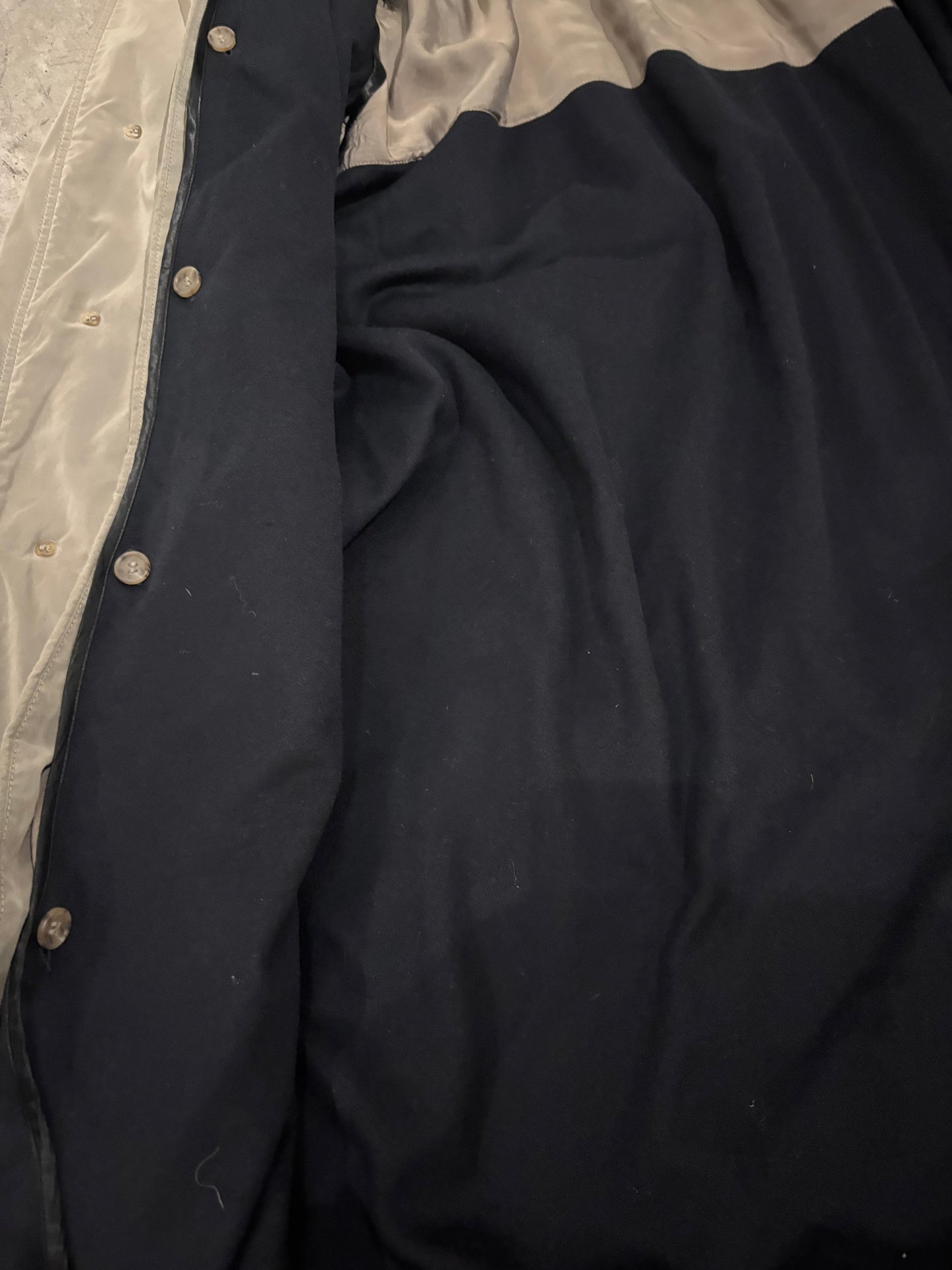 90's HUGO BOSS balmacaan coat
