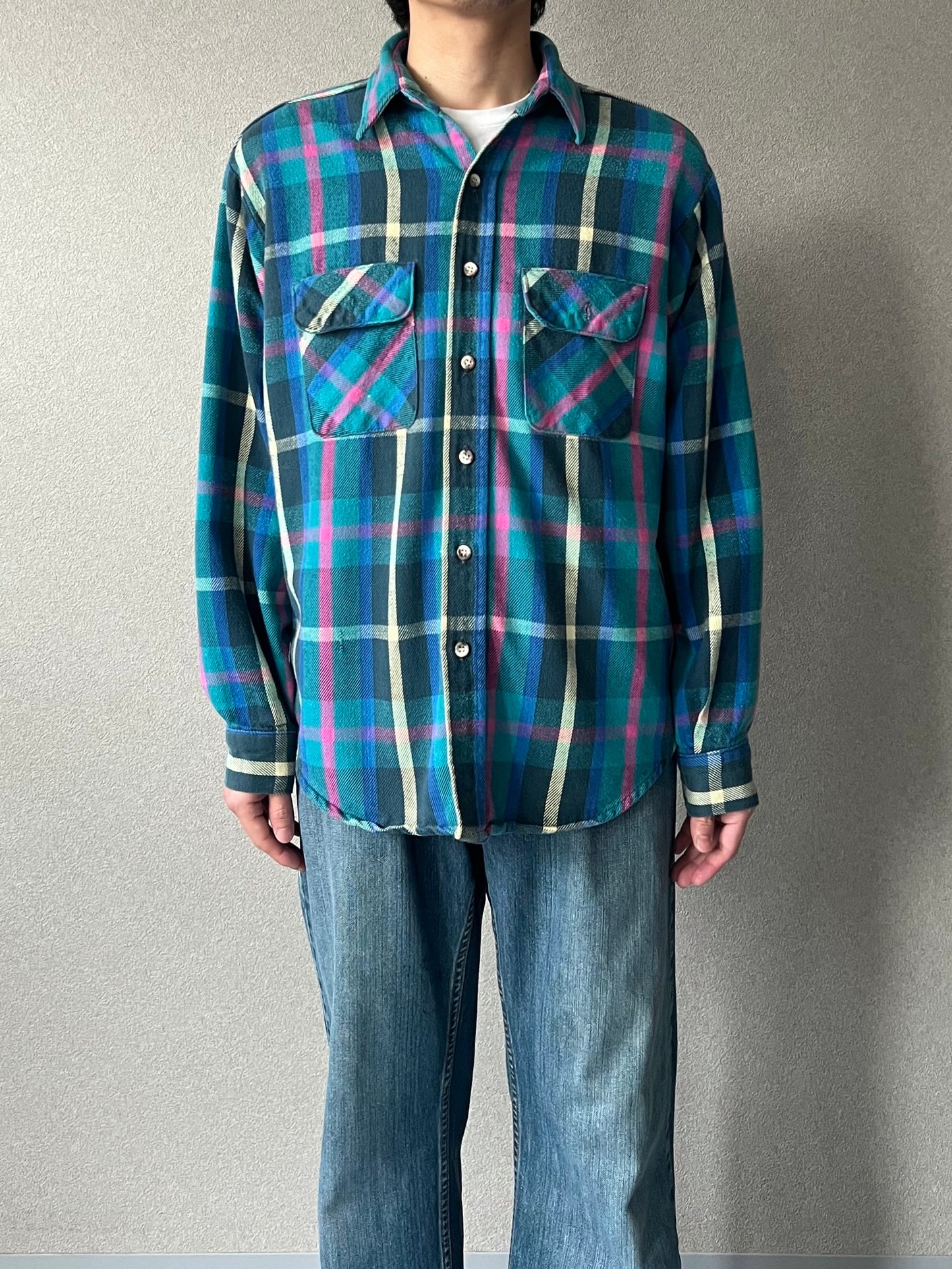 80's FIELD & STREAM flannel shirt