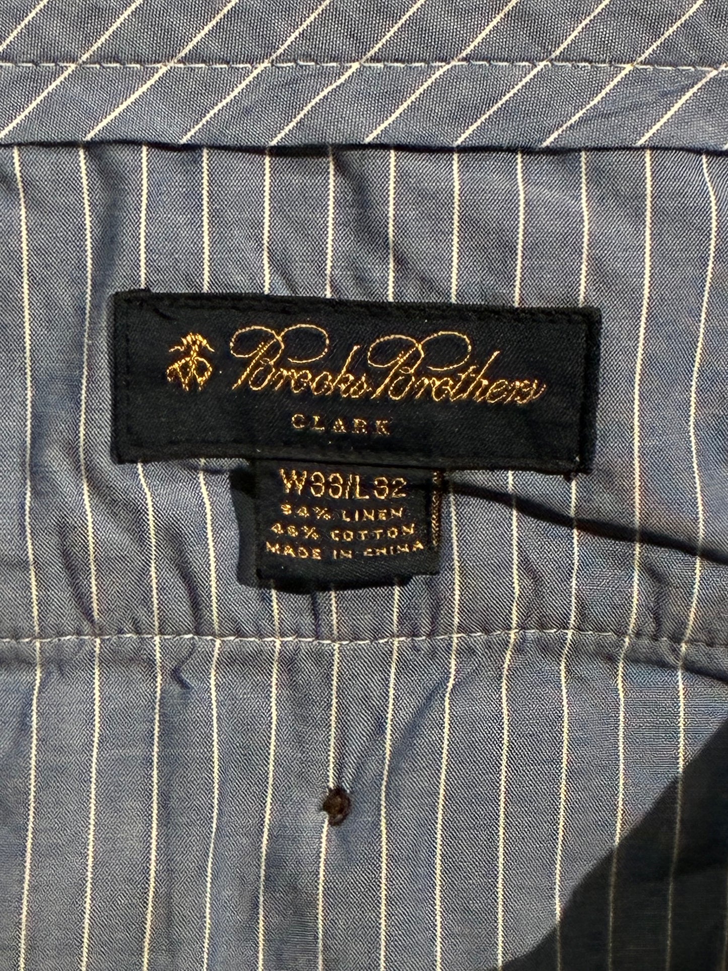 00's Brooks Brothers linen×cotton pants