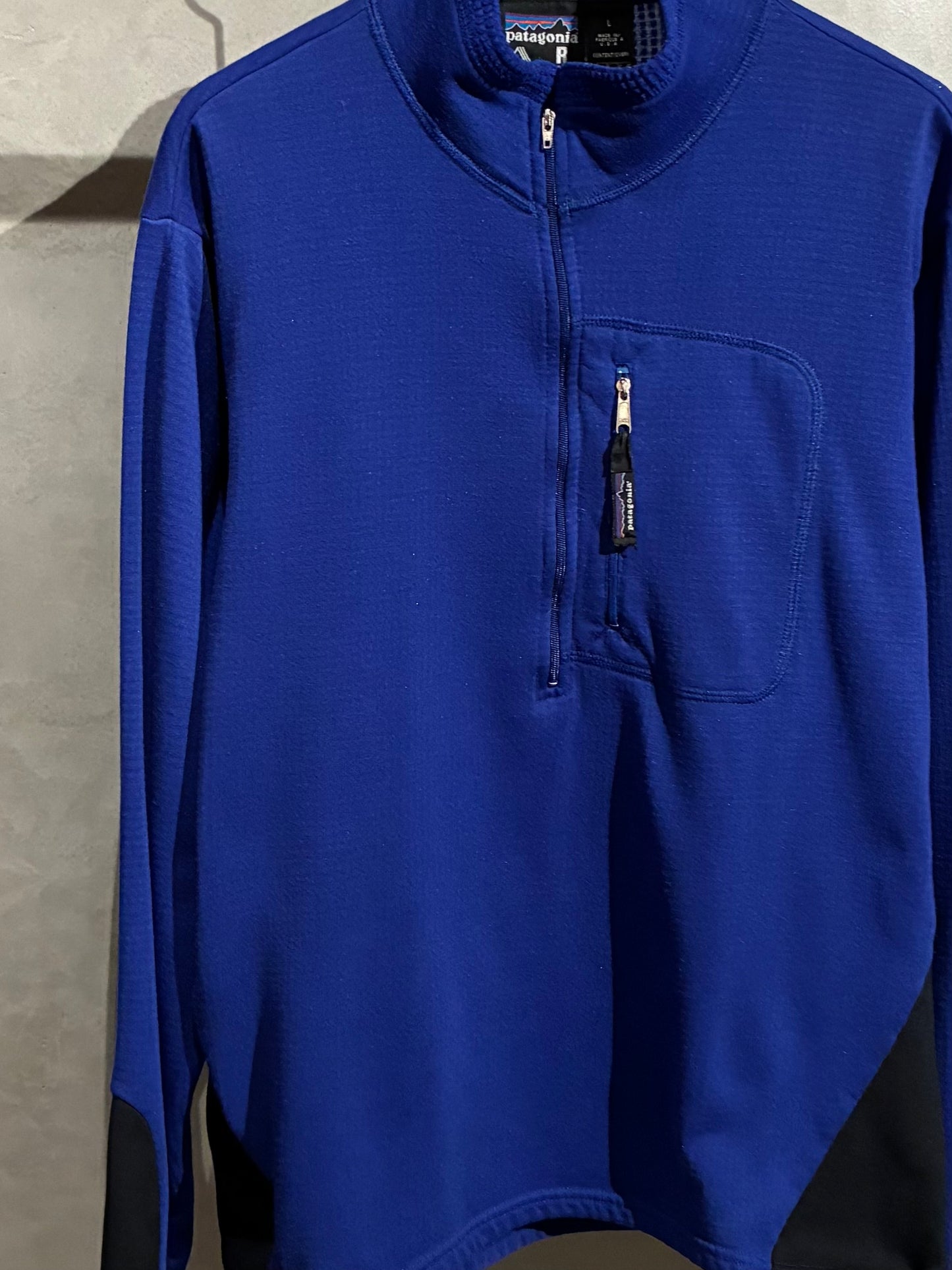 90's patagonia fleece pullover "Made in USA"