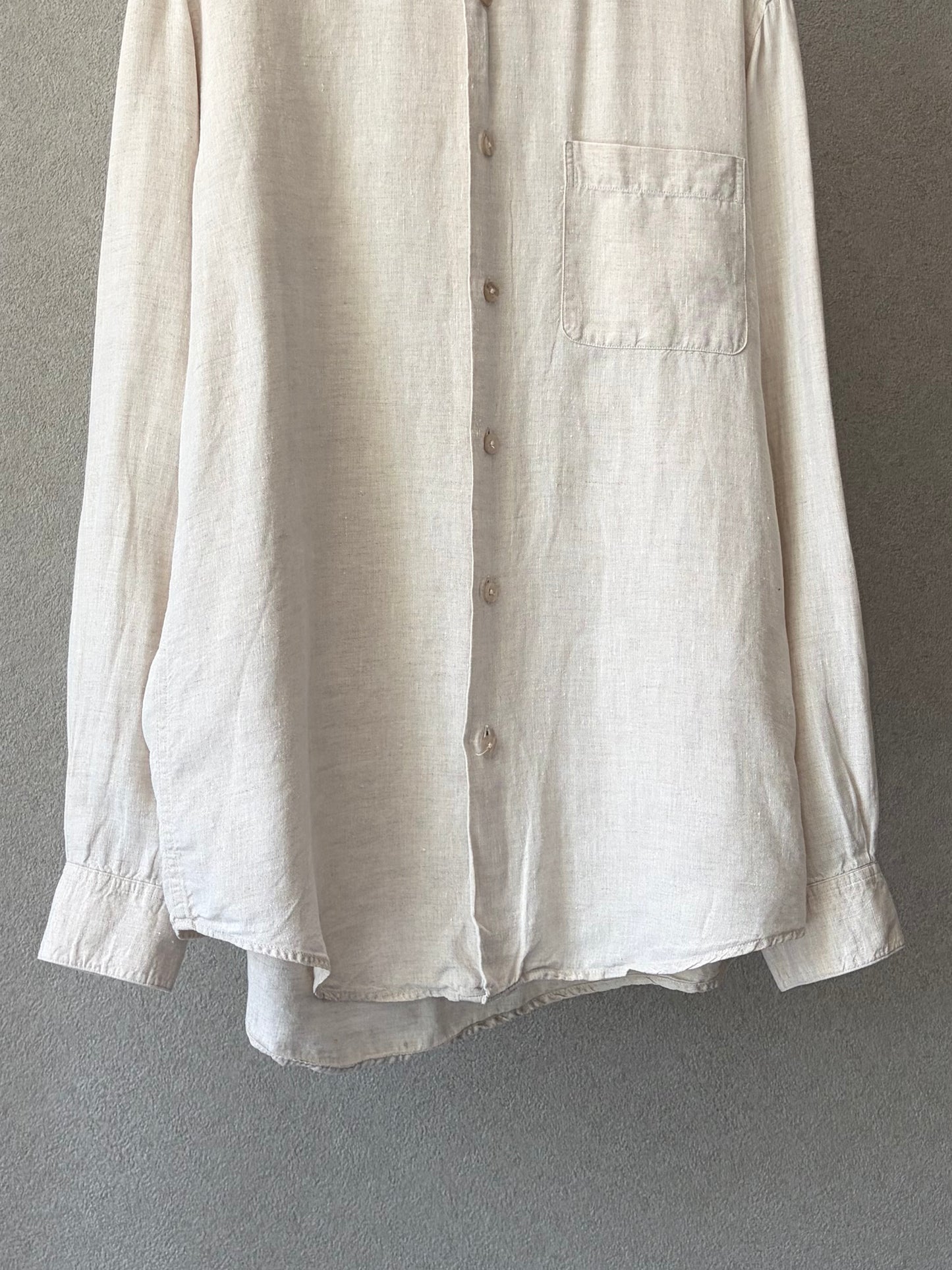 00's claiborne linen shirt