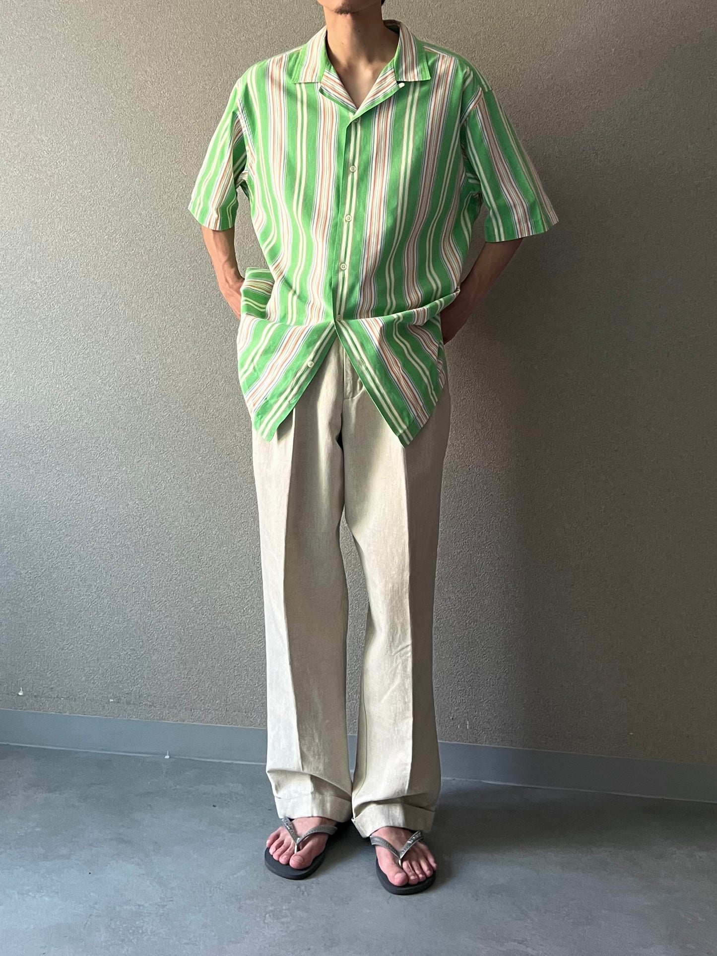 00's DOCKERS linen slacks