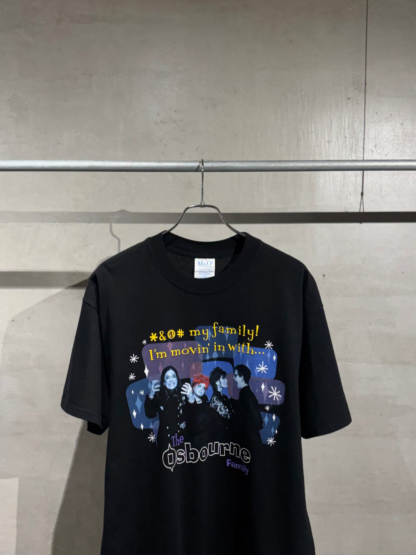 90's〜 The Osbourne Family movie t-shirt