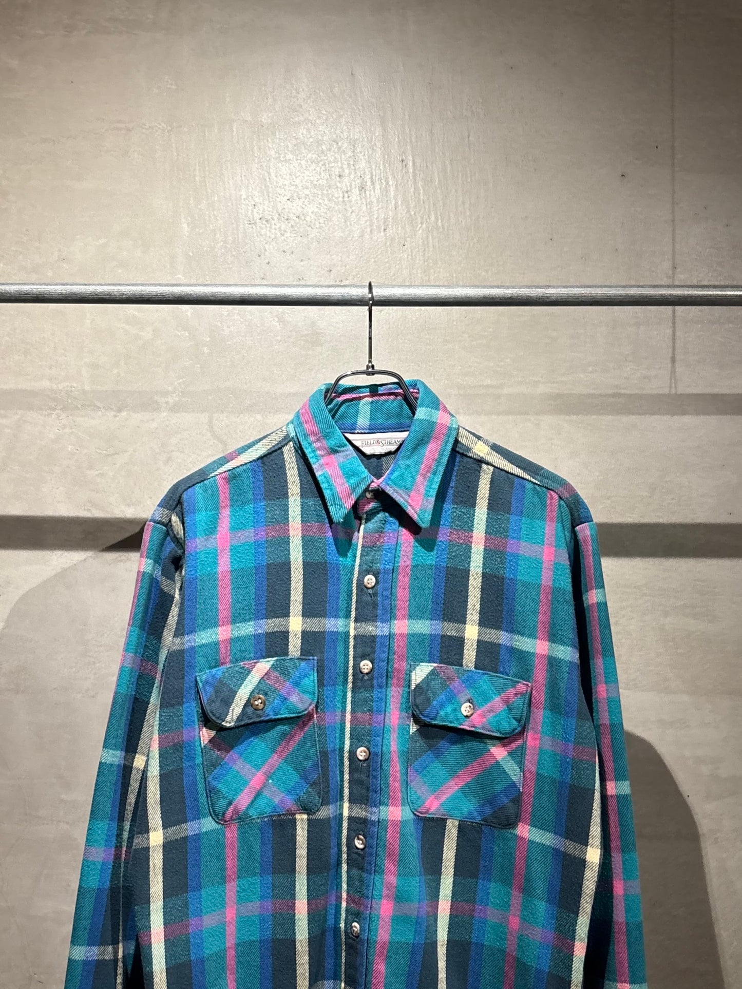 80's FIELD & STREAM flannel shirt