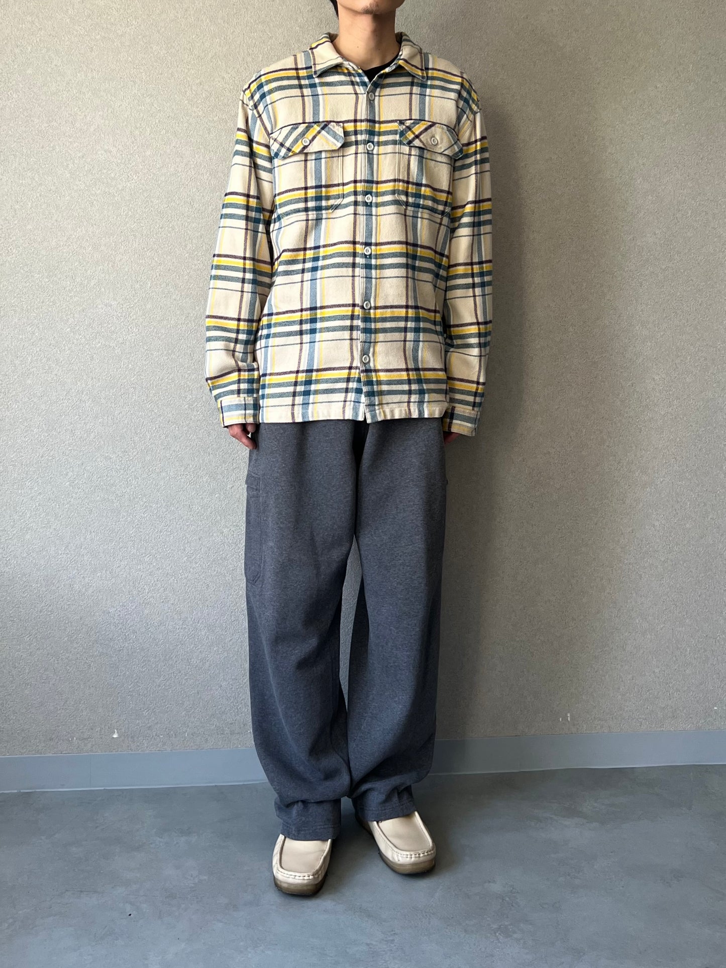 00's patagonia flannel shirt