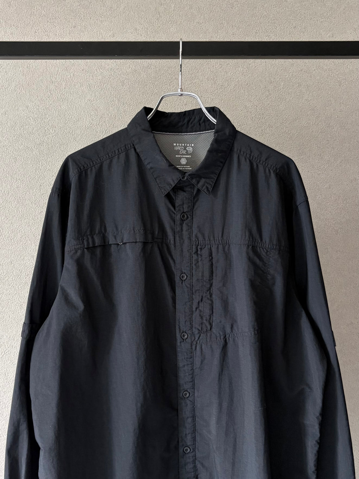 00's MOUNTAIN HARDWARE nylon utility shirt