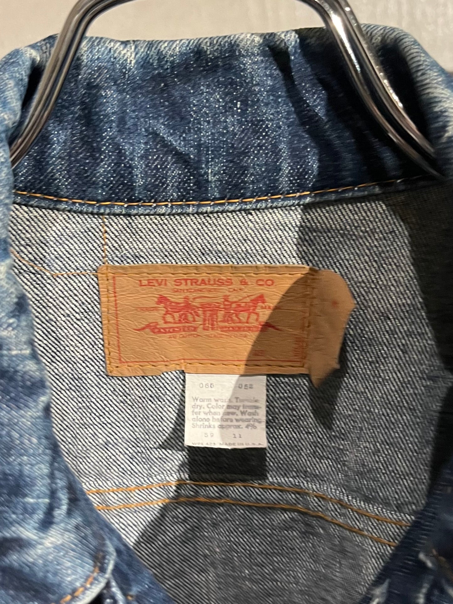 80's Levi's 70505 denim jacket “Made in USA”