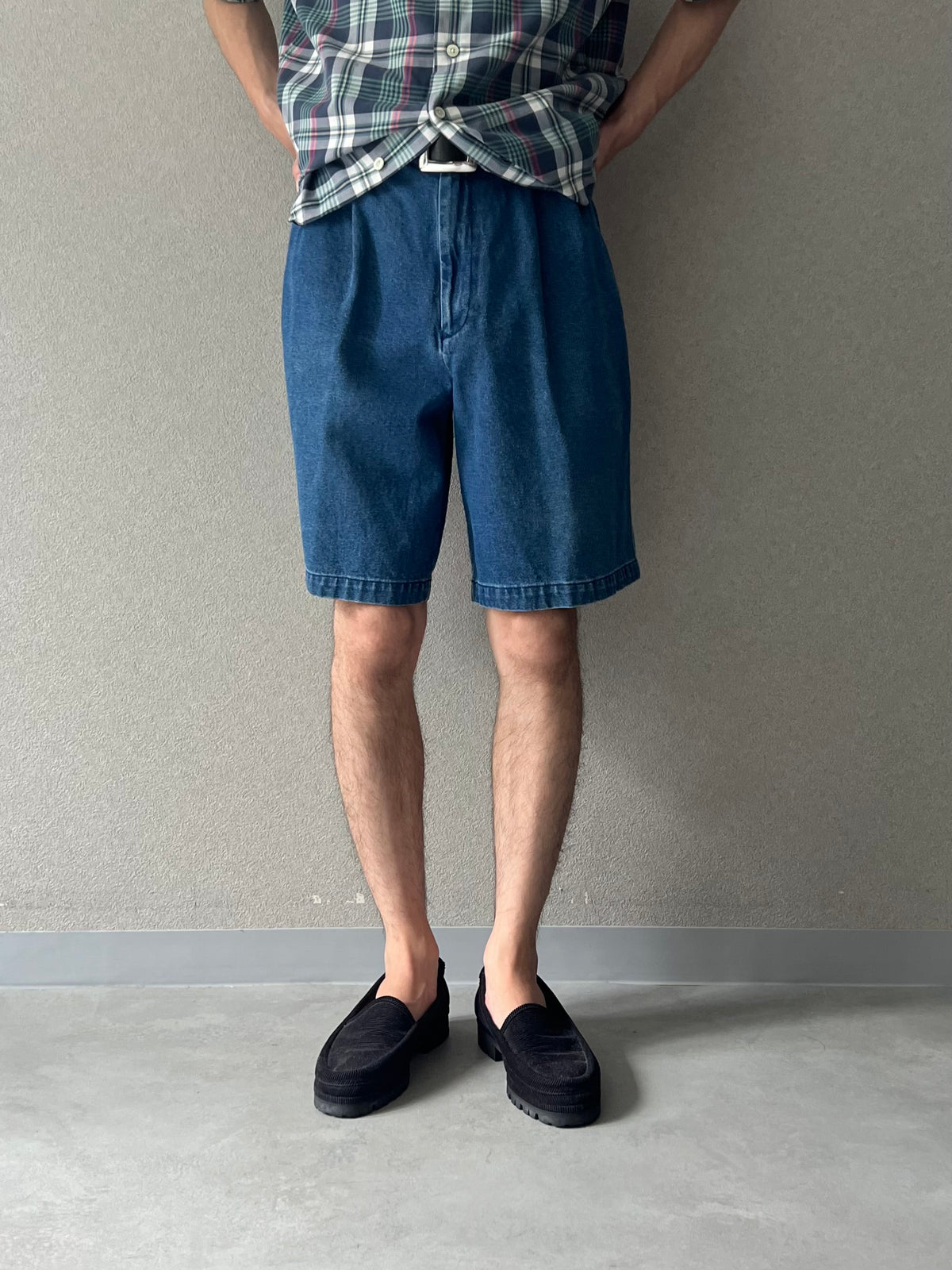 00's DOCKERS denim slacks shorts