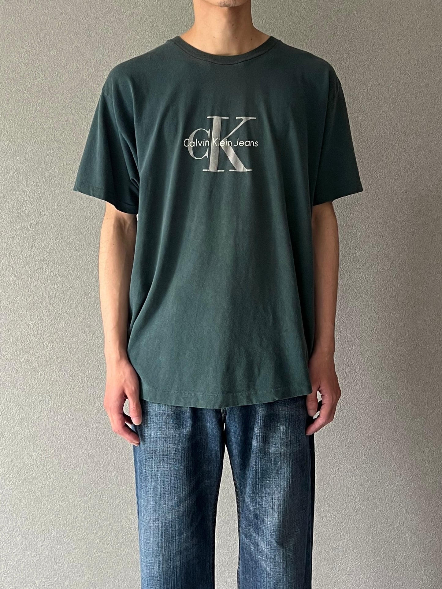 90's Calvin Klein printed t-shirt “Made in USA”