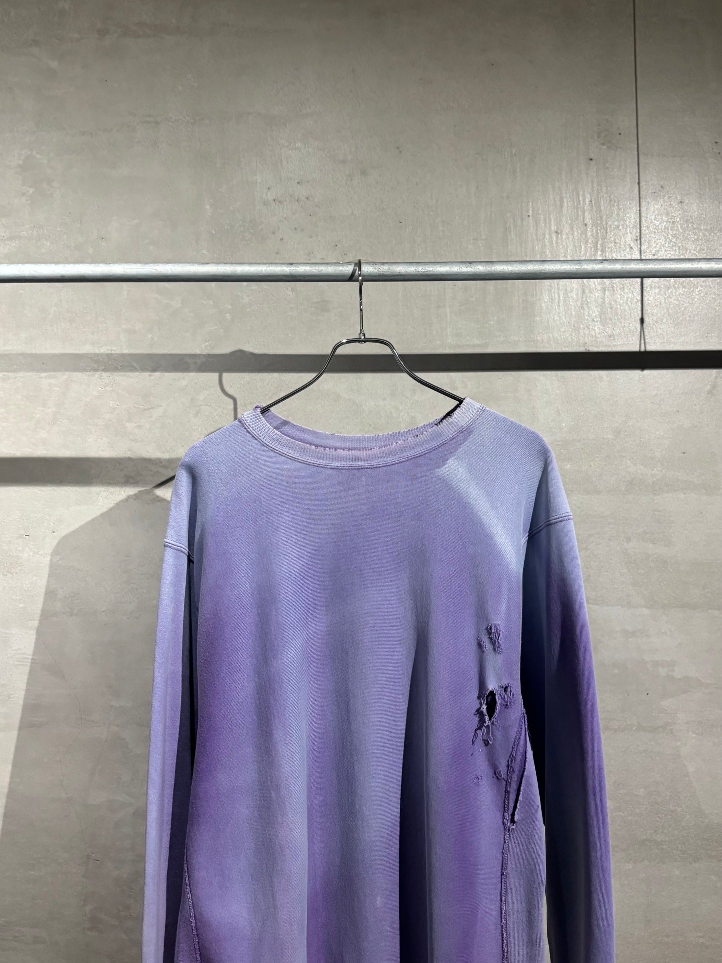 90's Champion marble dyeing REVERSE WEAVE