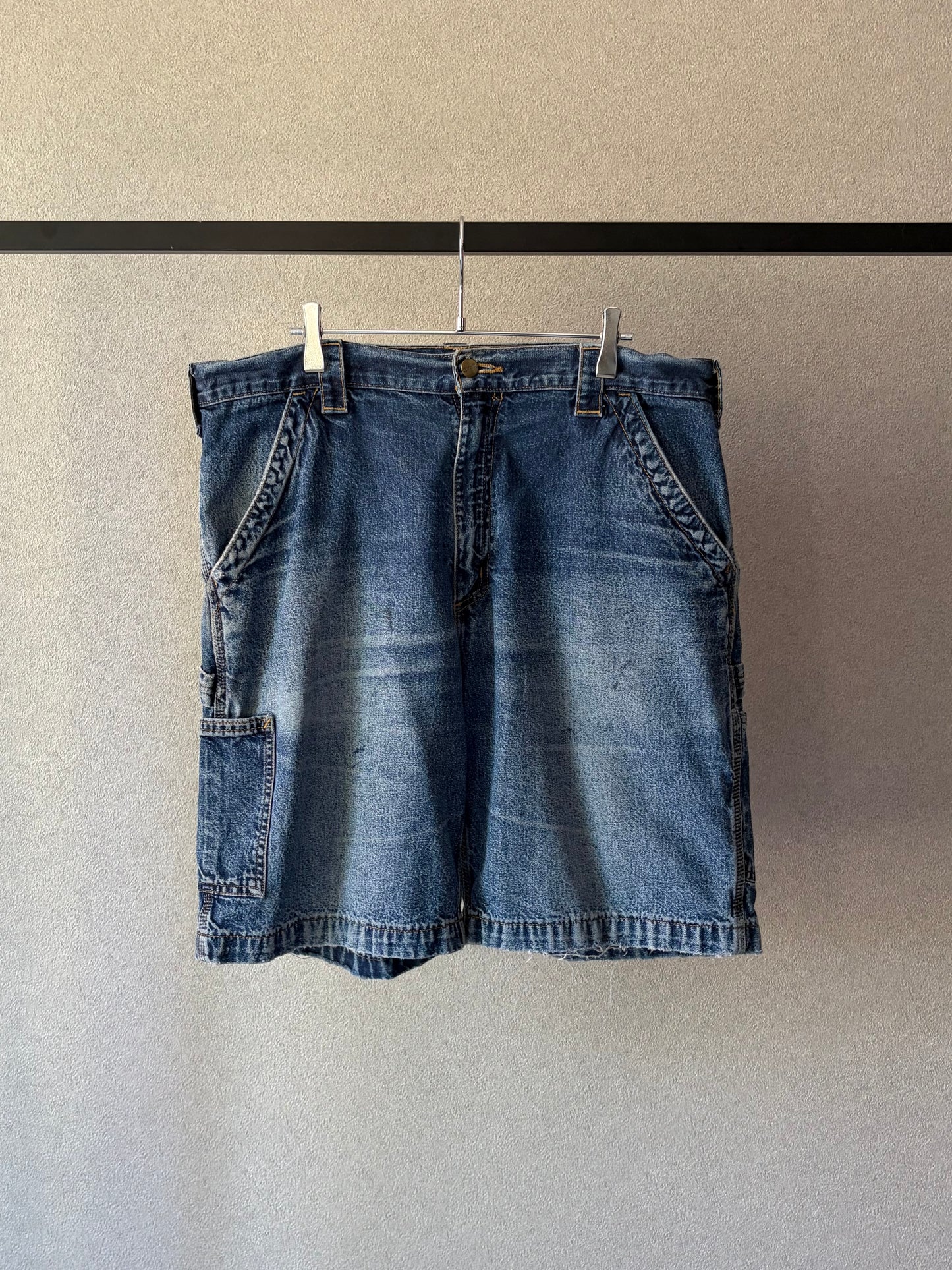 90's carhartt denim painter shorts