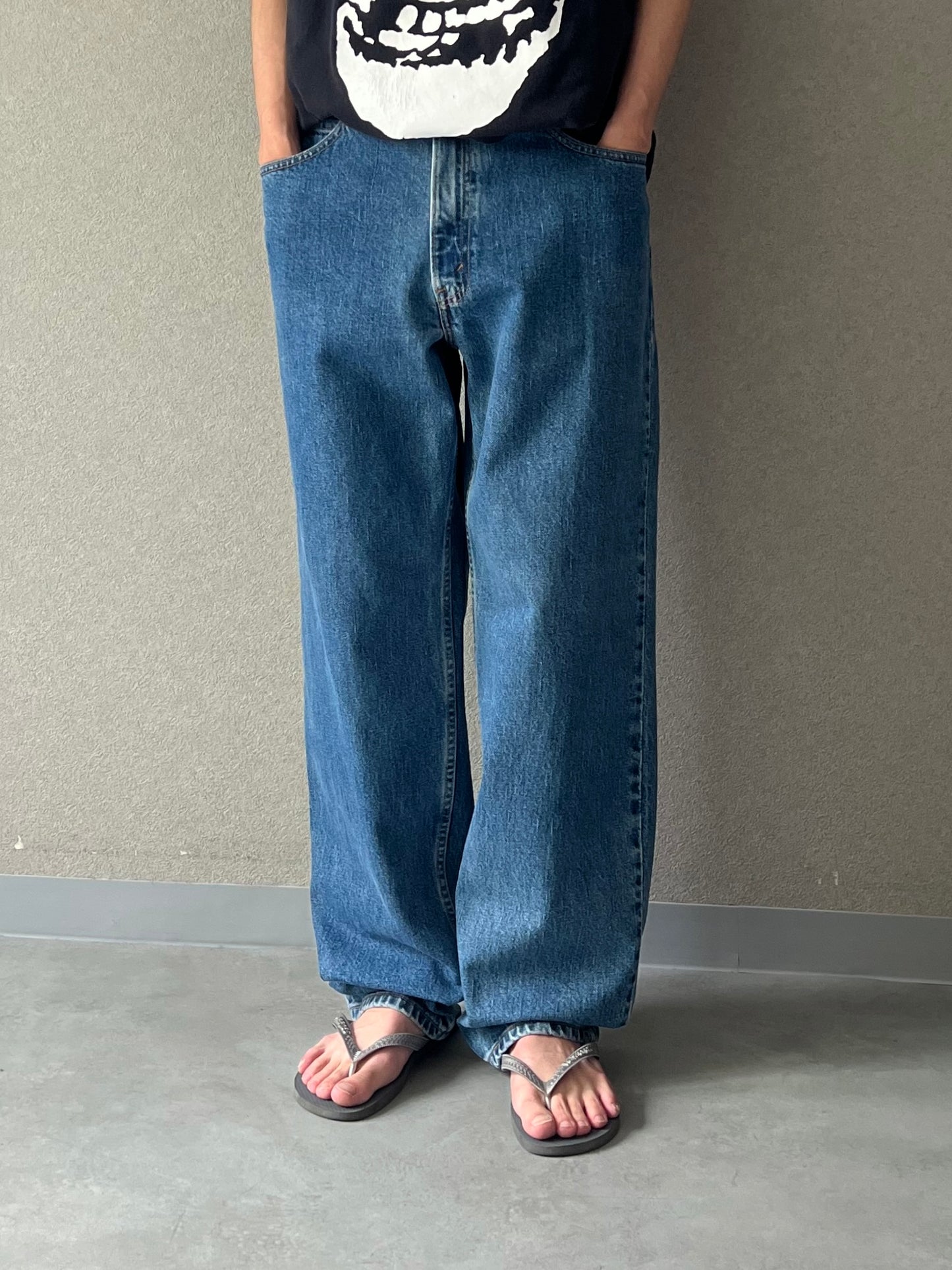 90's Levi's 550 denim pants “Made in MEXICO”