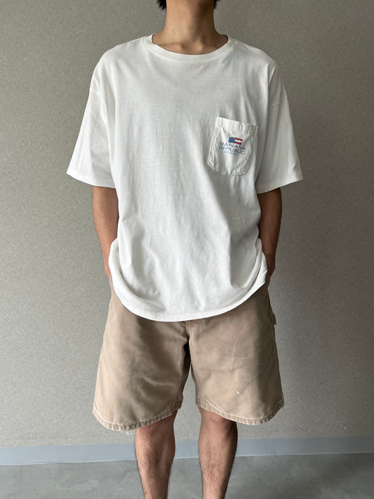 90's BANANA REPUBLIC printed t-shirt "Made in USA"
