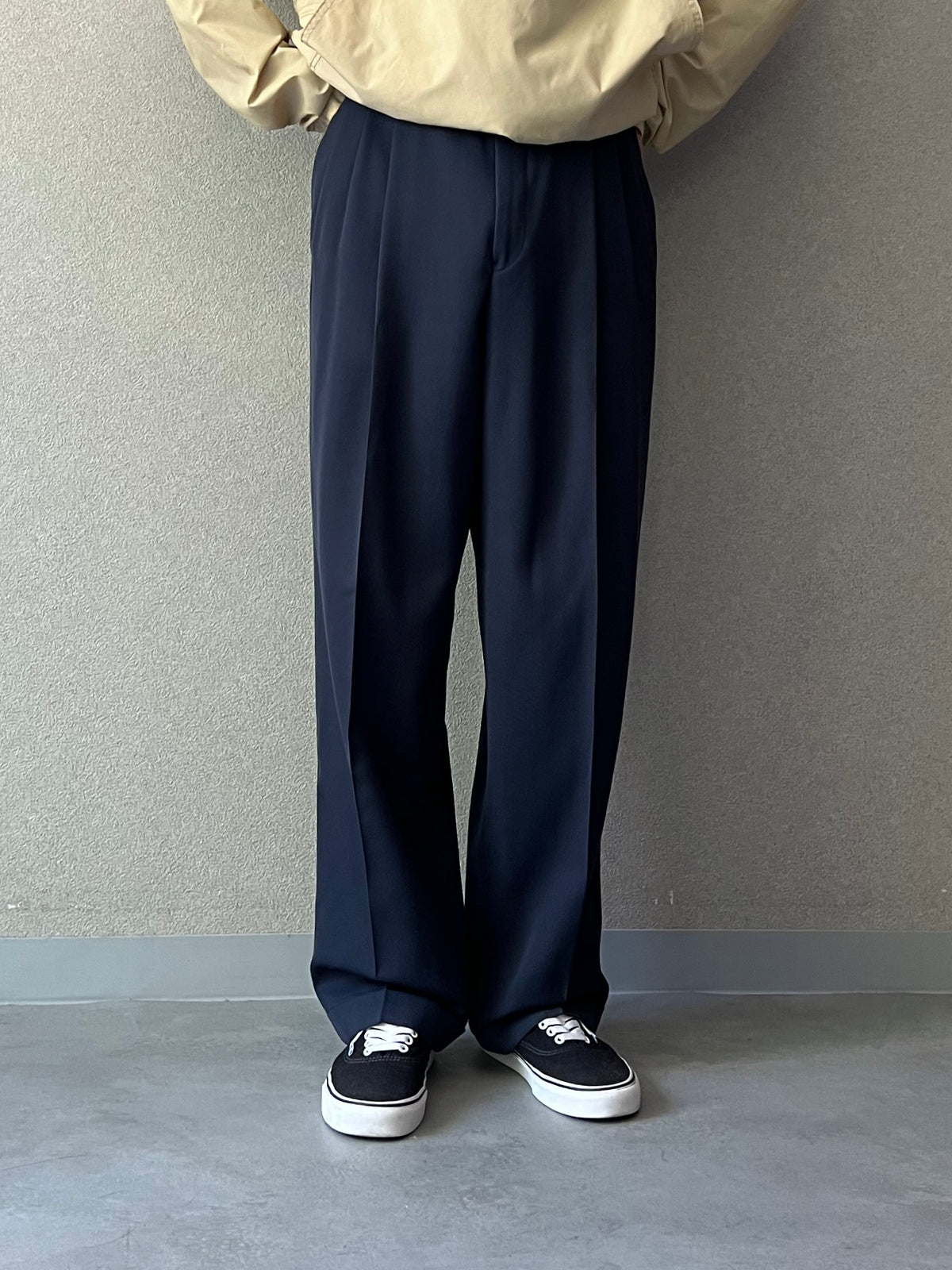 80's GIVENCHY wool slacks
